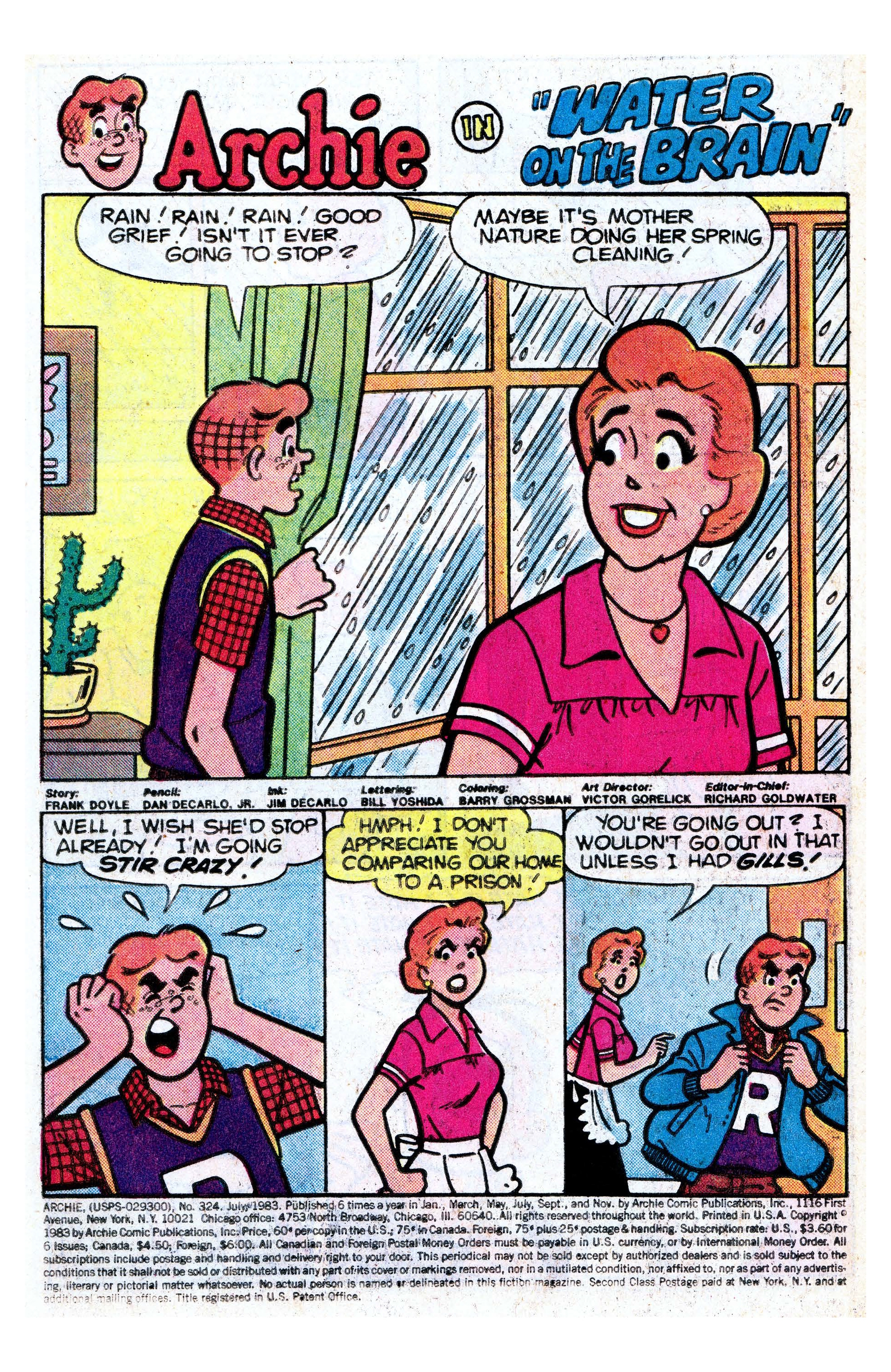 Read online Archie (1960) comic -  Issue #324 - 2
