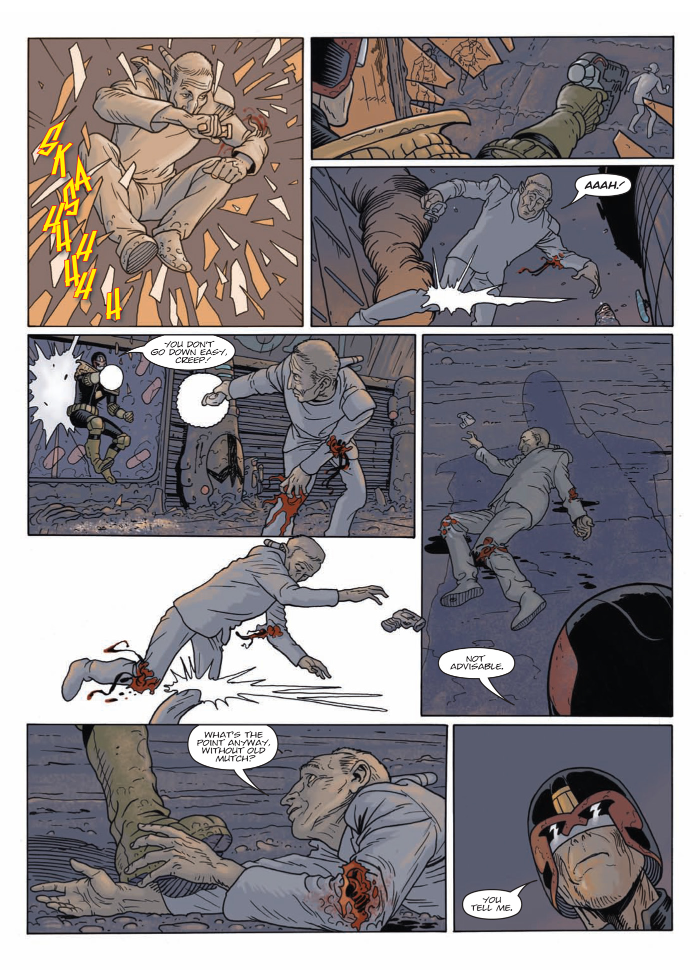 Read online Judge Dredd: Day of Chaos: Fallout comic -  Issue # TPB (Part 2) - 99