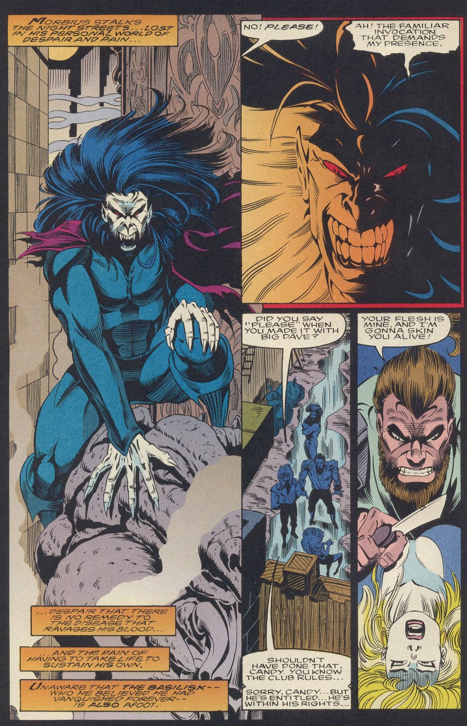 Read online Morbius: The Living Vampire (1992) comic -  Issue #24 - 6