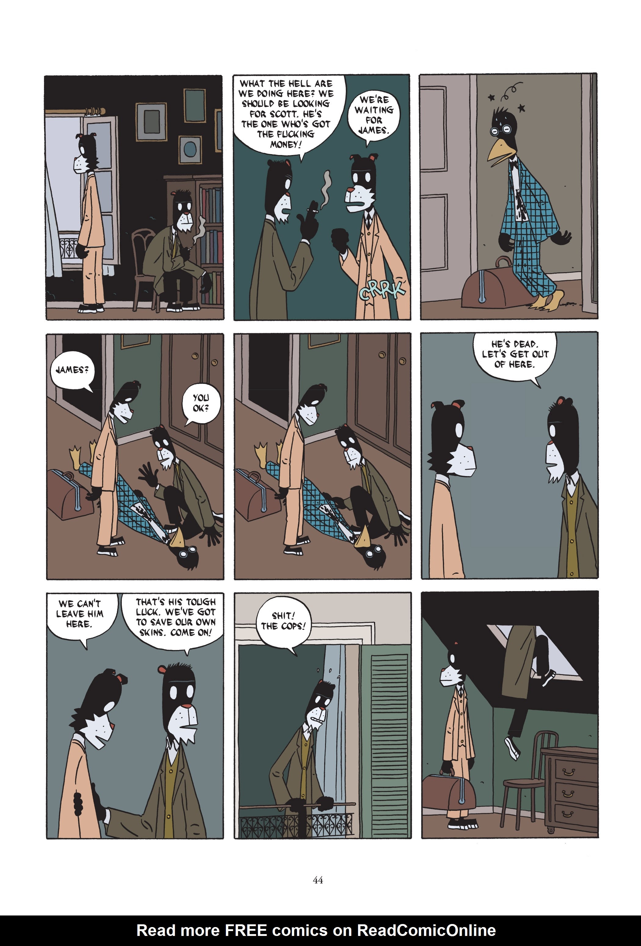 Read online Left Bank Gang comic -  Issue # Full - 47