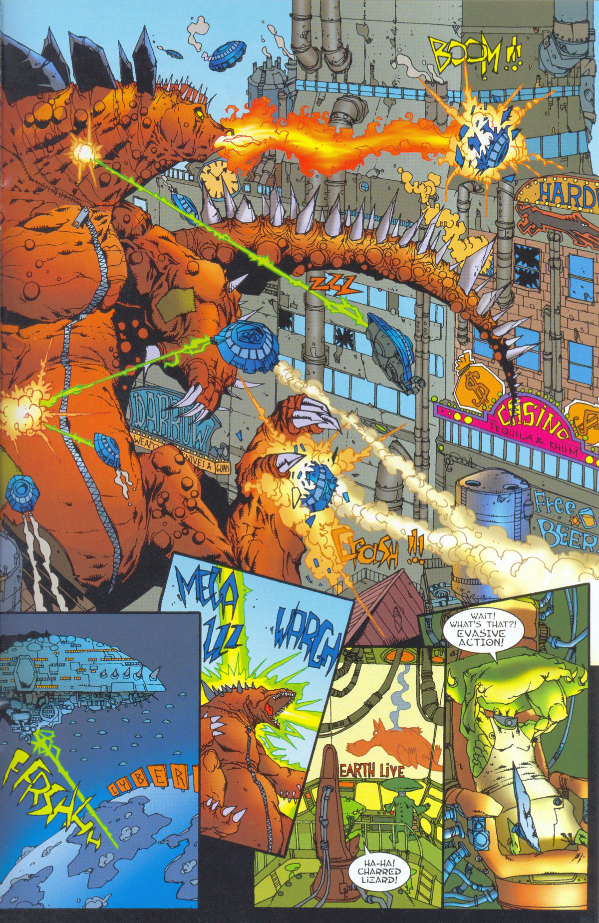 Read online Dead or Alive -- A Cyberpunk Western comic -  Issue #4 - 22