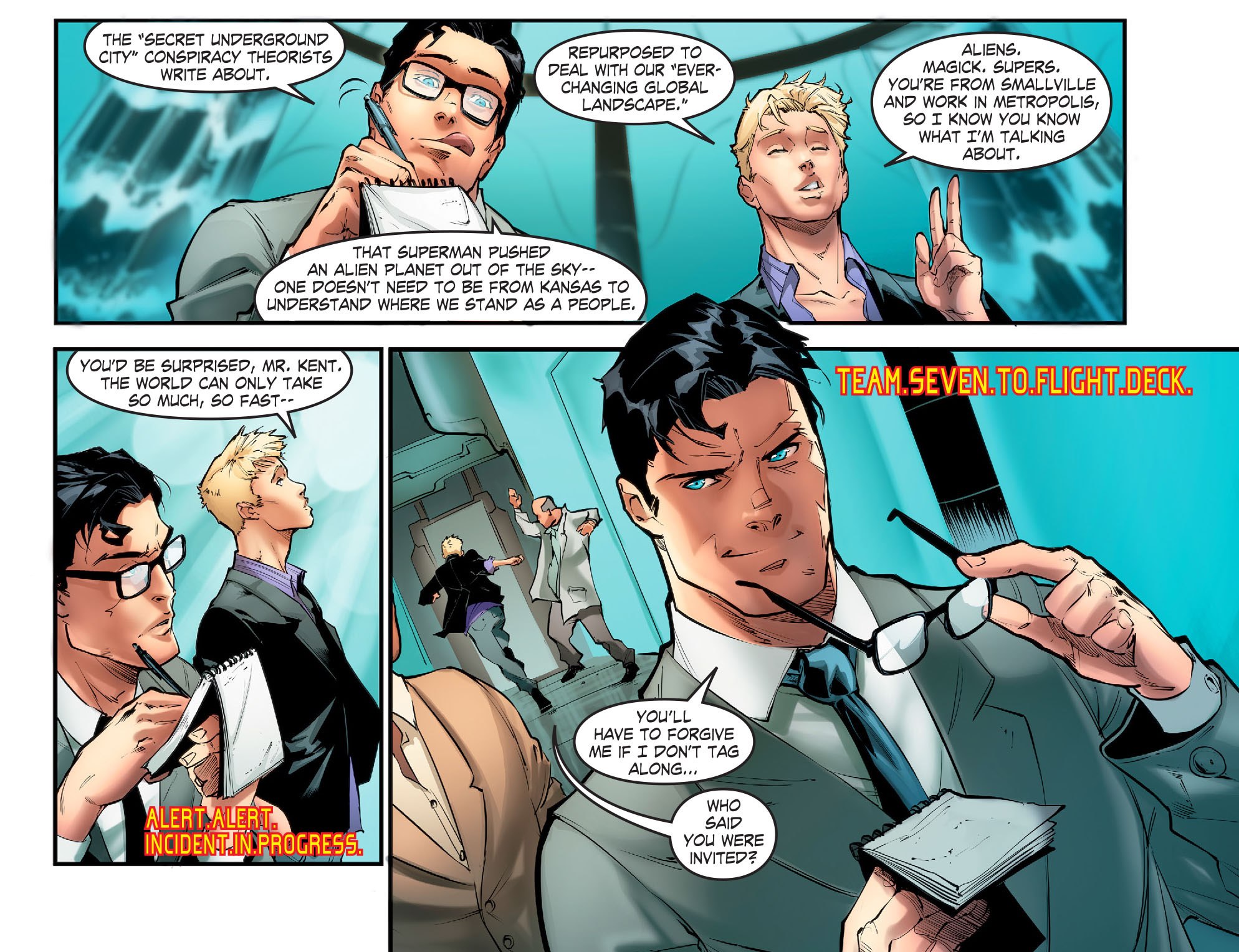 Read online Smallville: Season 11 comic -  Issue #58 - 14