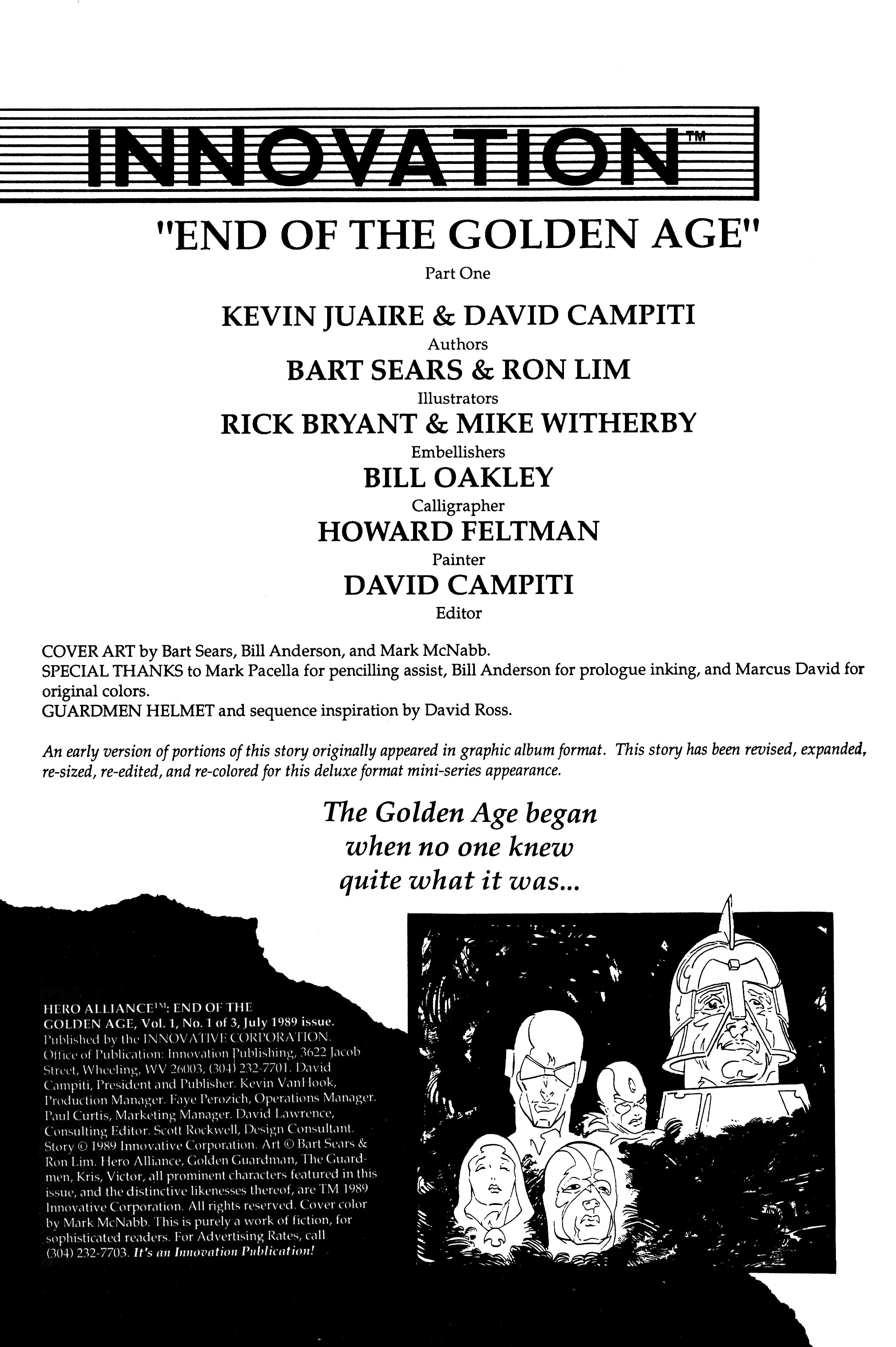 Read online Hero Alliance: End of Golden Age comic -  Issue #1 - 2