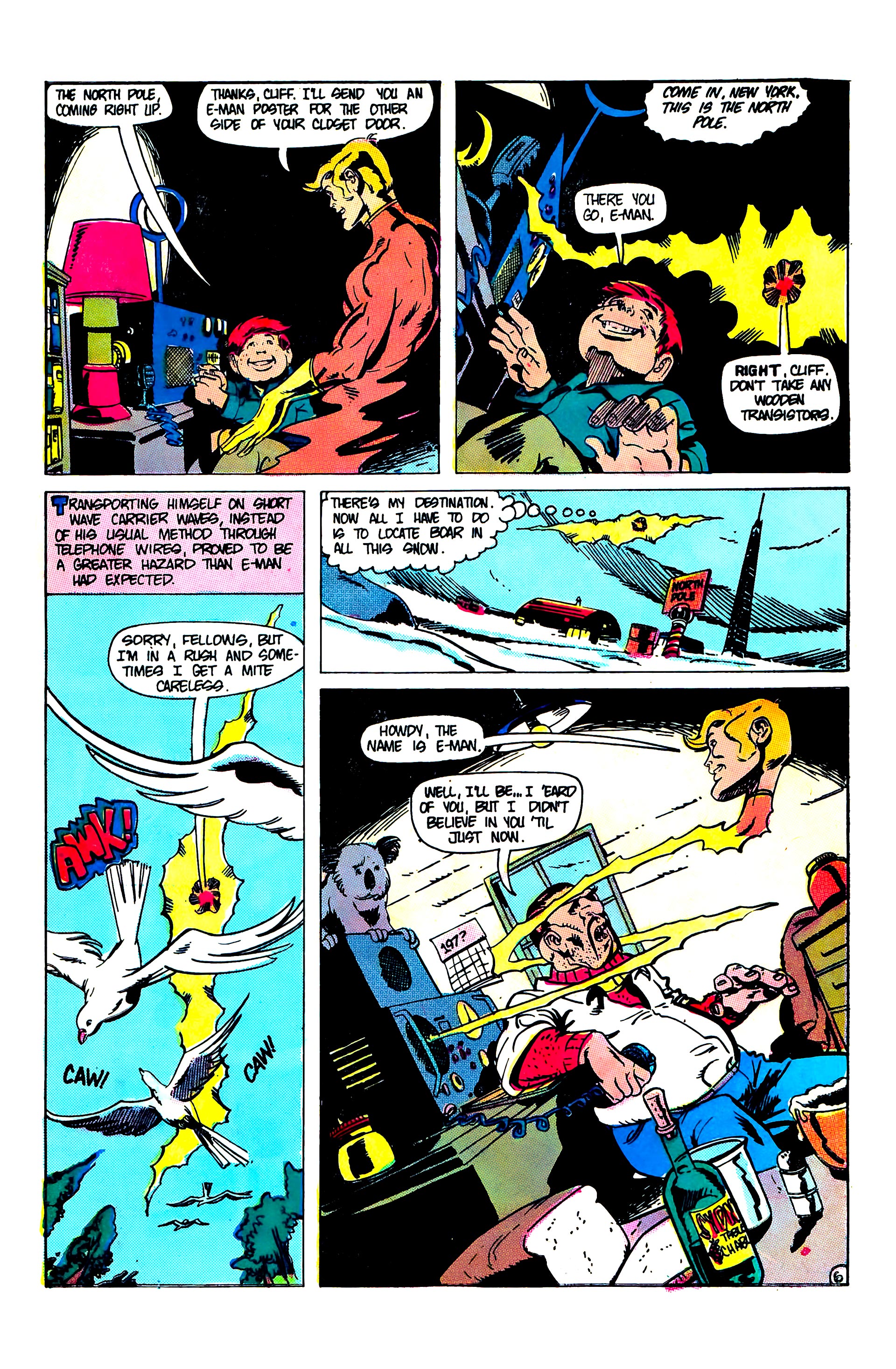 Read online E-Man (1973) comic -  Issue #8 - 9
