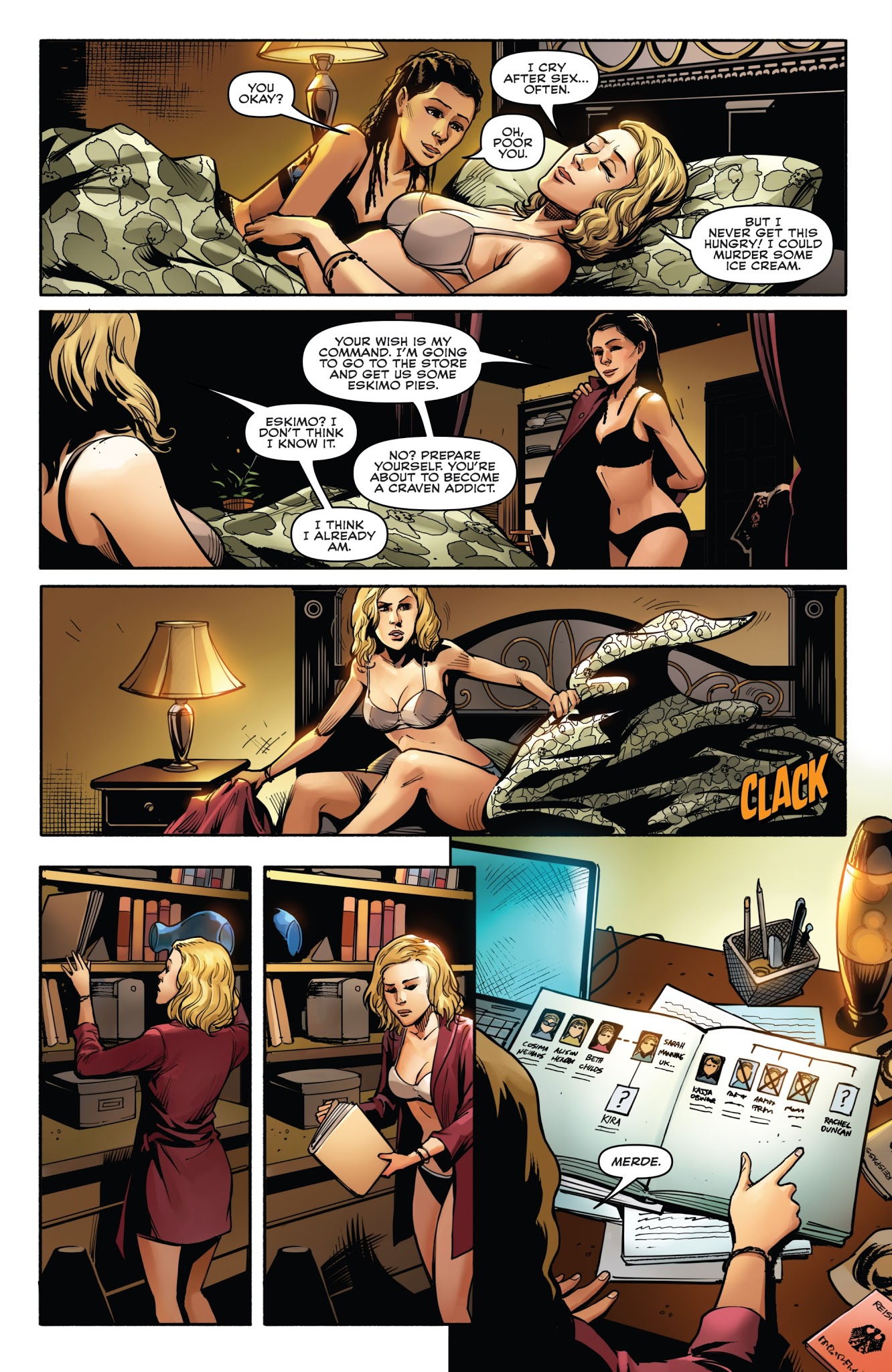 Read online Orphan Black: Deviations comic -  Issue #4 - 14