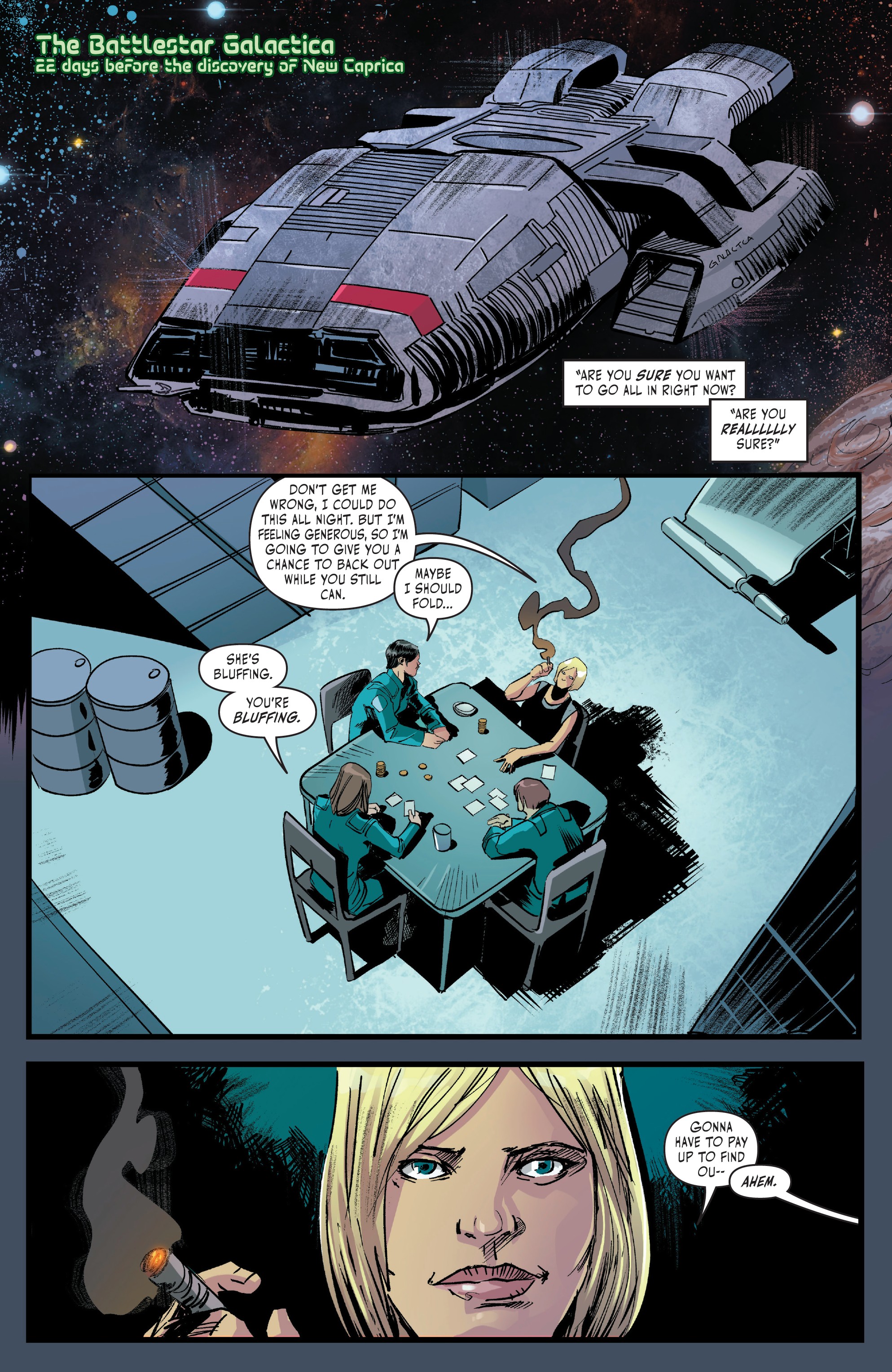 Read online Battlestar Galactica: Twilight Command comic -  Issue #2 - 4