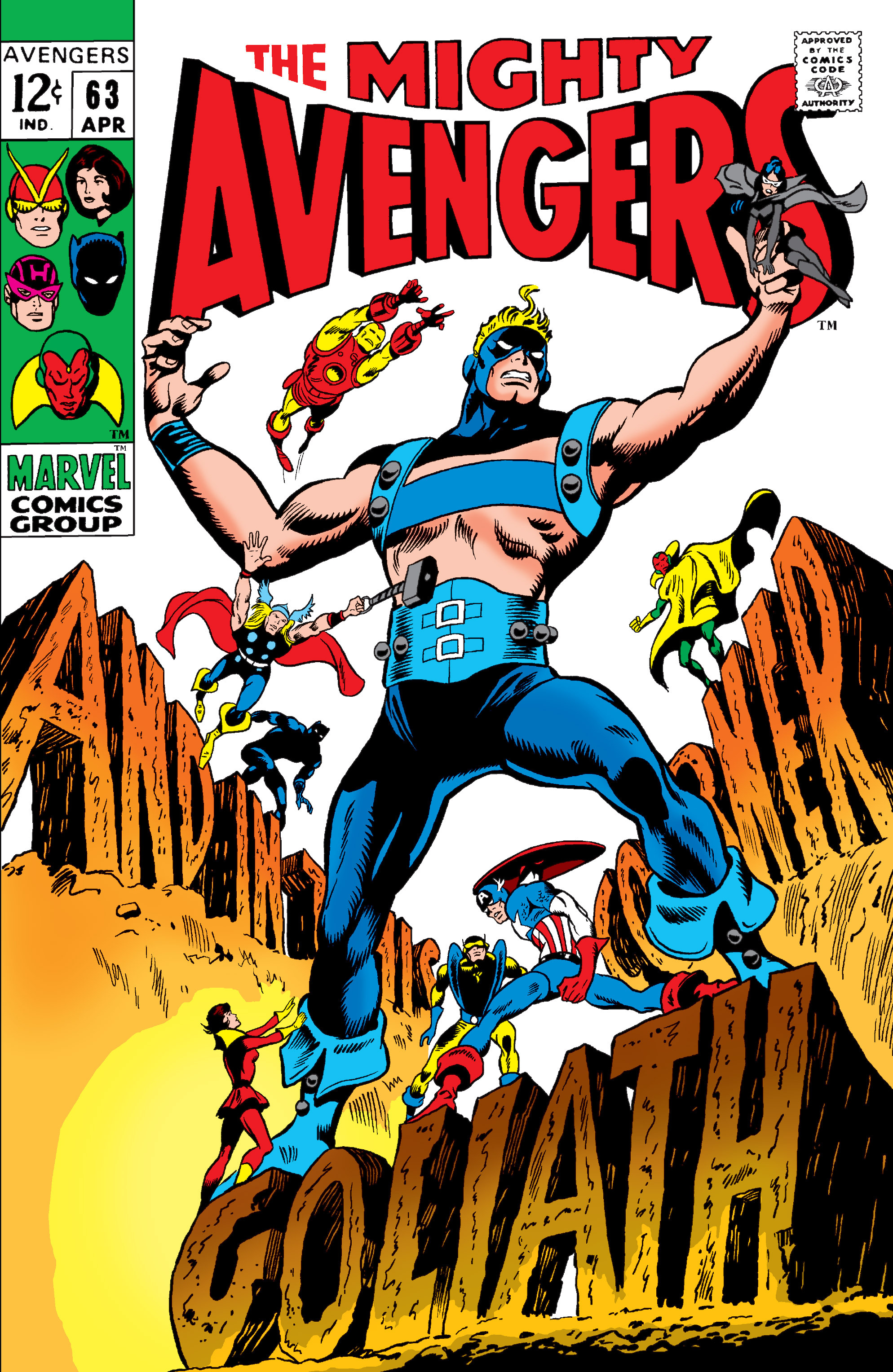 Read online Marvel Masterworks: The Avengers comic -  Issue # TPB 7 (Part 1) - 87