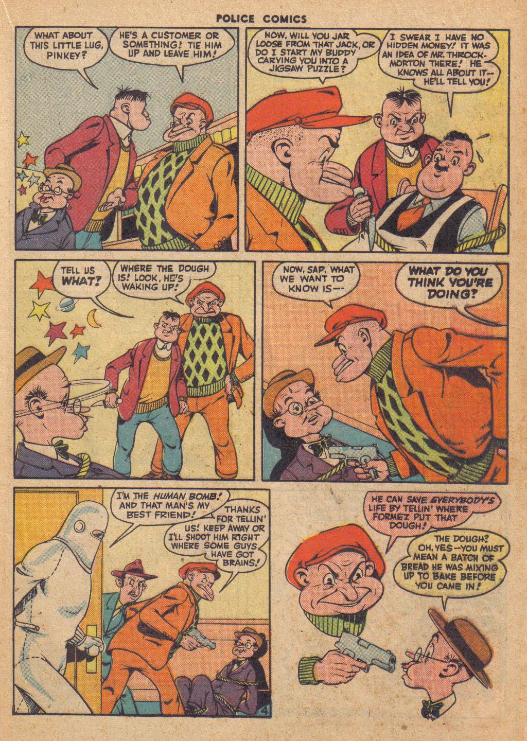 Read online Police Comics comic -  Issue #58 - 27