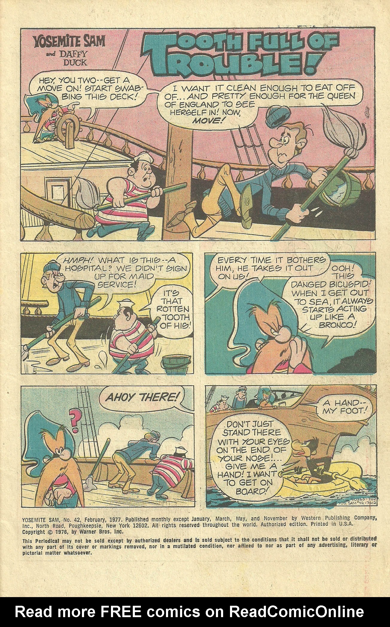 Read online Yosemite Sam and Bugs Bunny comic -  Issue #42 - 3