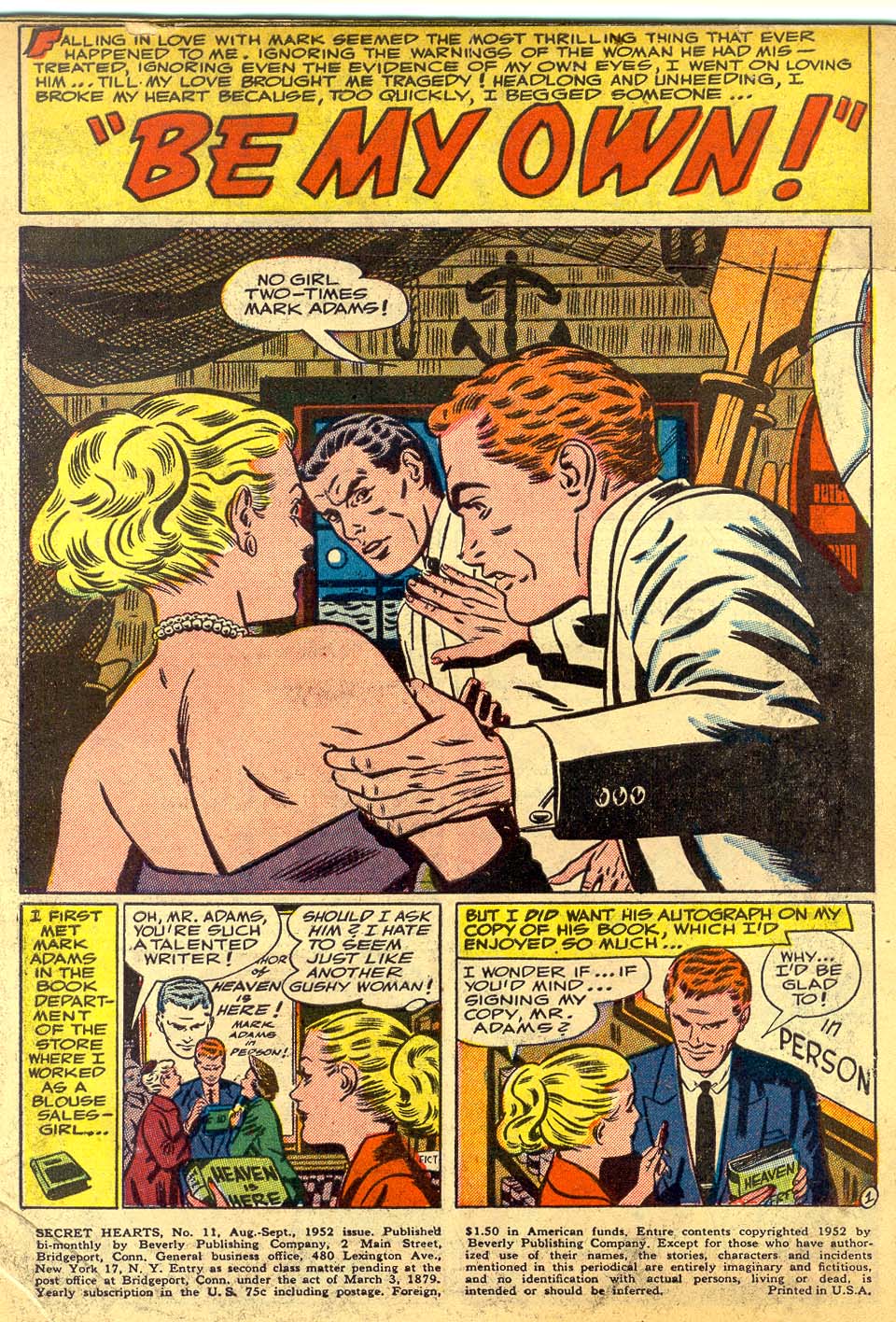 Read online Secret Hearts comic -  Issue #11 - 3