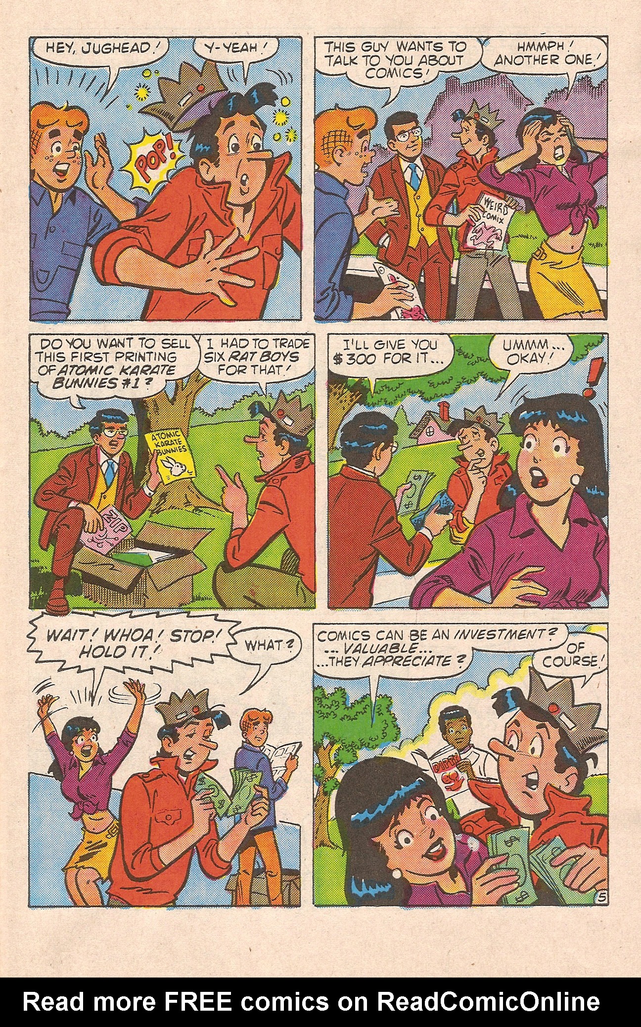 Read online Jughead (1987) comic -  Issue #8 - 7