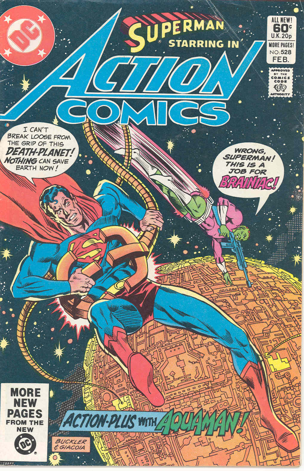 Read online Action Comics (1938) comic -  Issue #528 - 1
