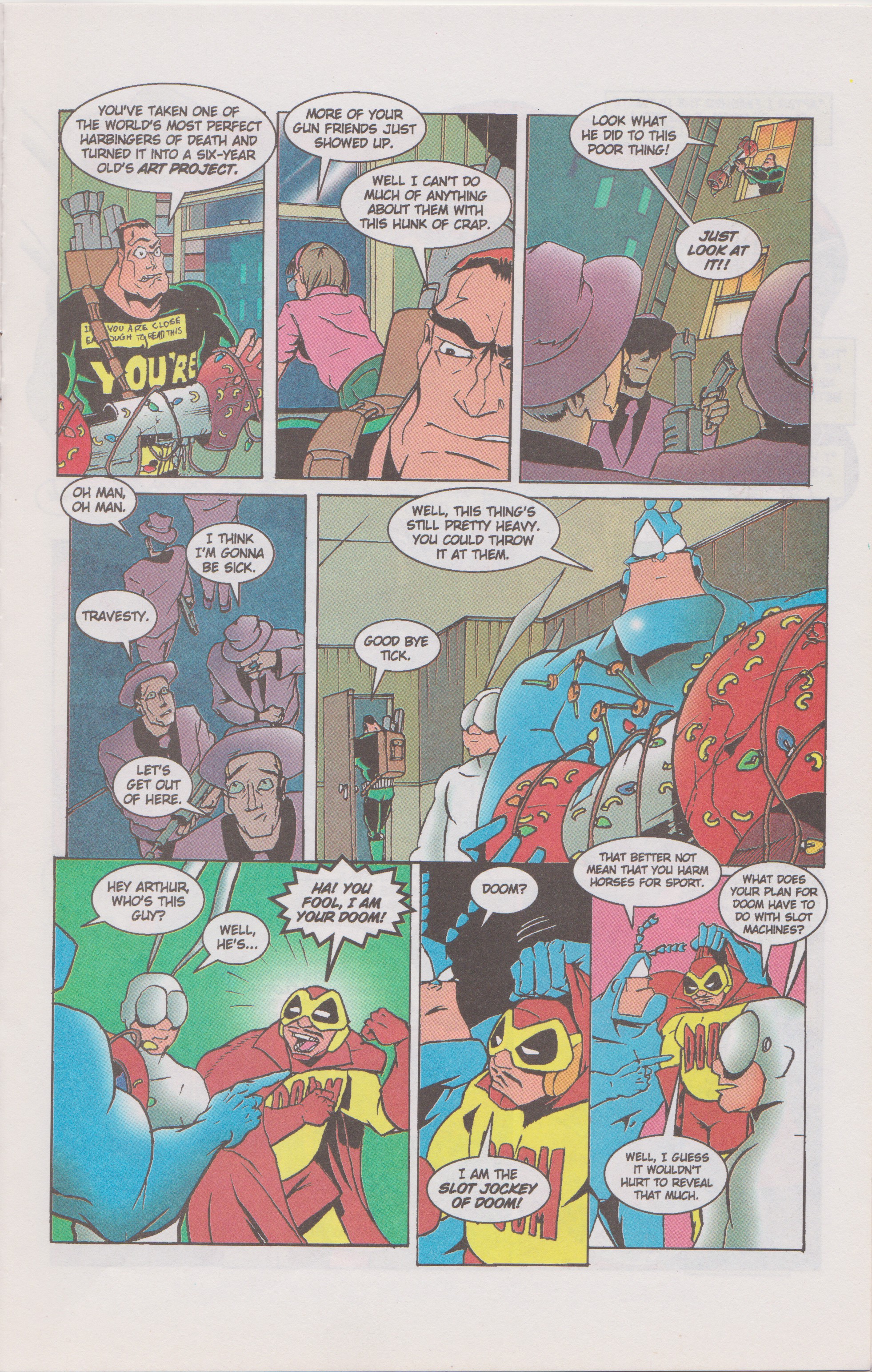 Read online The Tick Incredible Internet Comic comic -  Issue # Full - 34