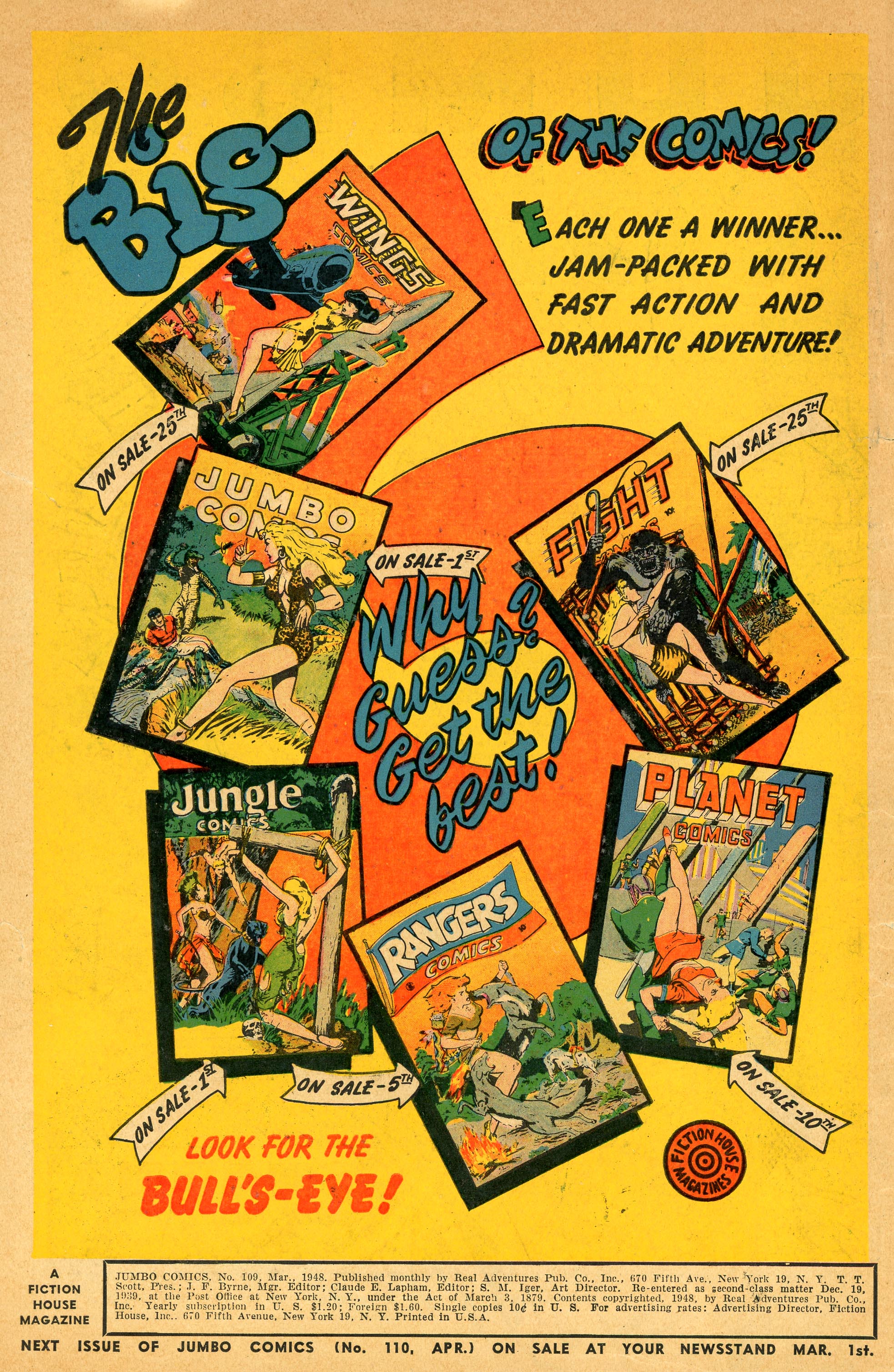 Read online Jumbo Comics comic -  Issue #109 - 2