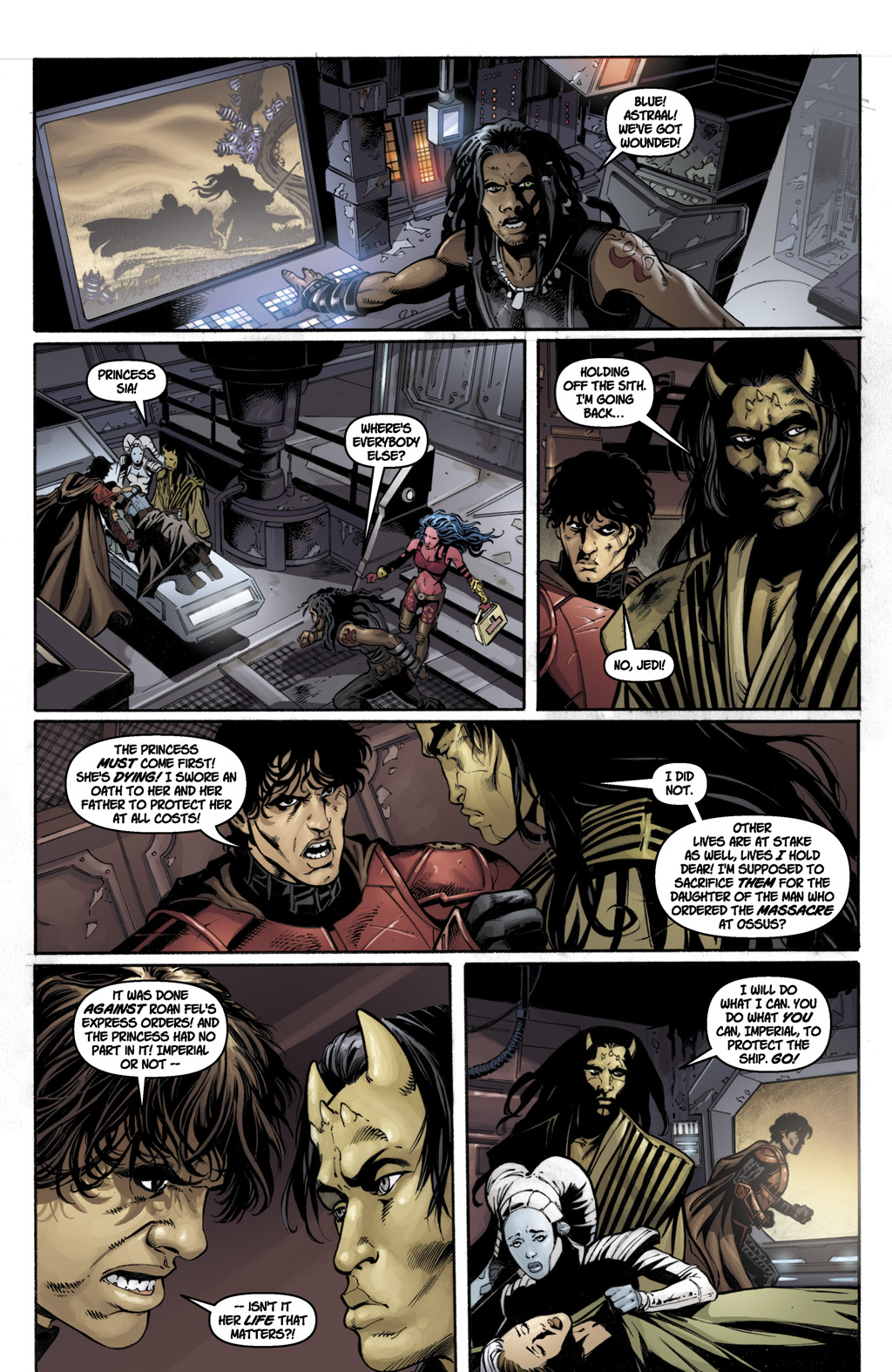 Read online Star Wars: Legacy (2006) comic -  Issue #7 - 9