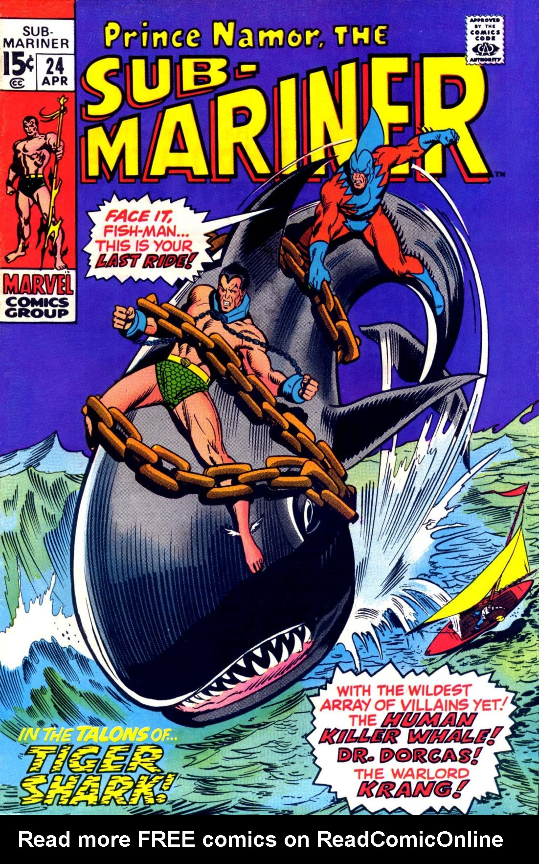 Read online The Sub-Mariner comic -  Issue #24 - 1