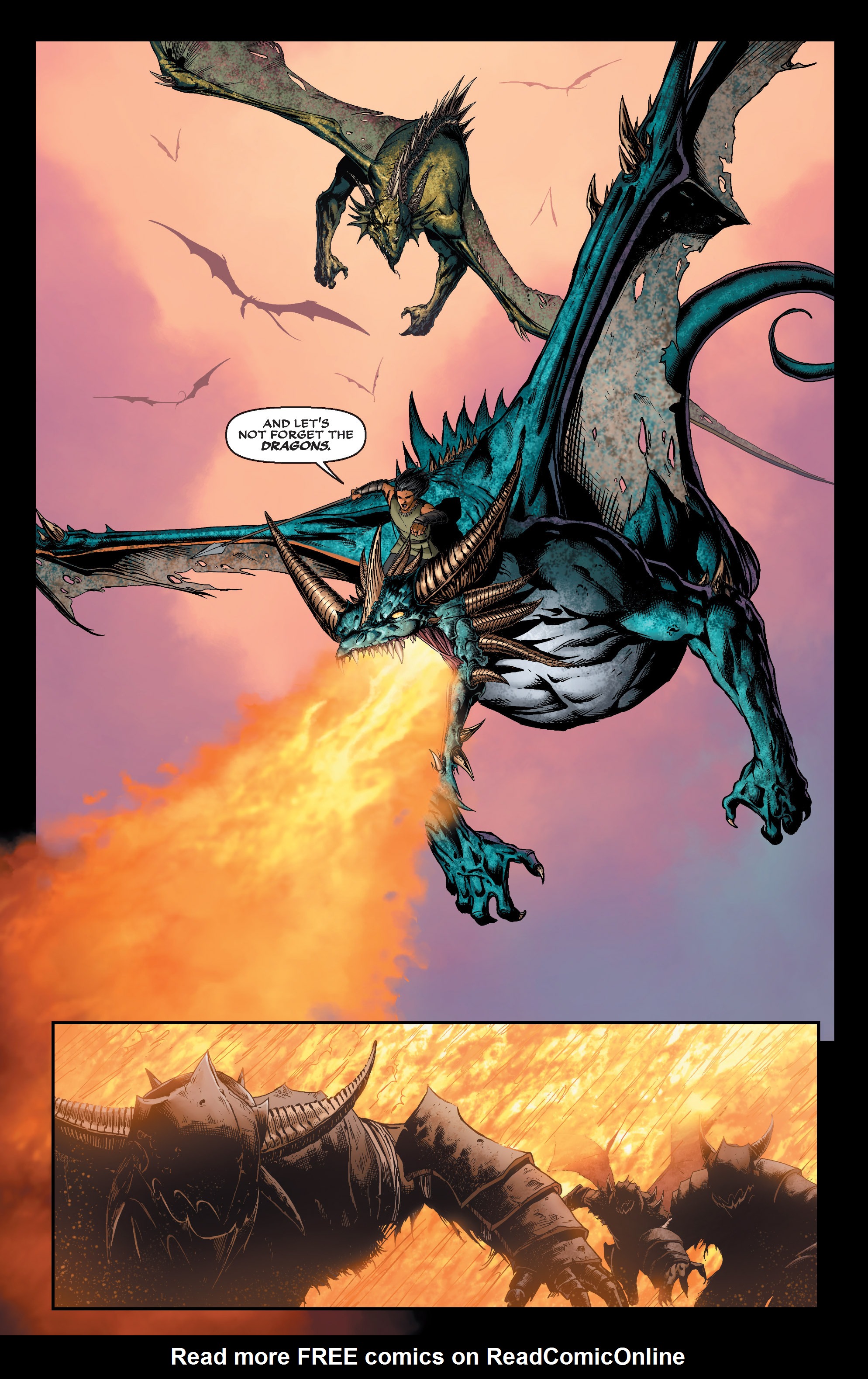 Read online Michael Turner's Soulfire (2011) comic -  Issue #6 - 17