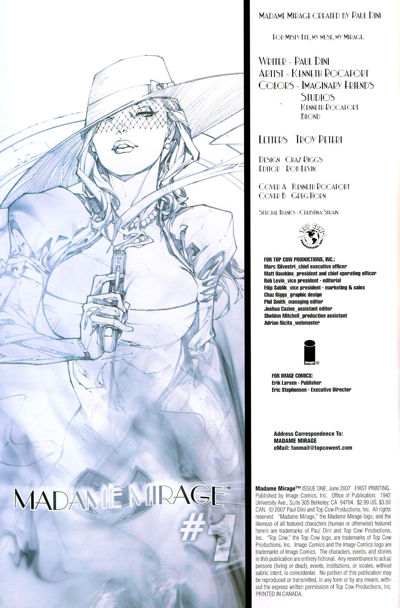 Read online Madame Mirage comic -  Issue #1 - 3