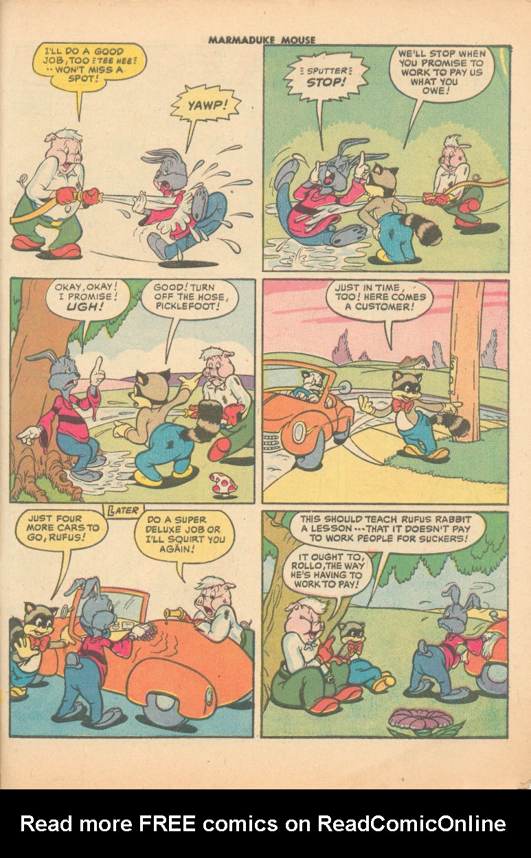 Read online Marmaduke Mouse comic -  Issue #62 - 31