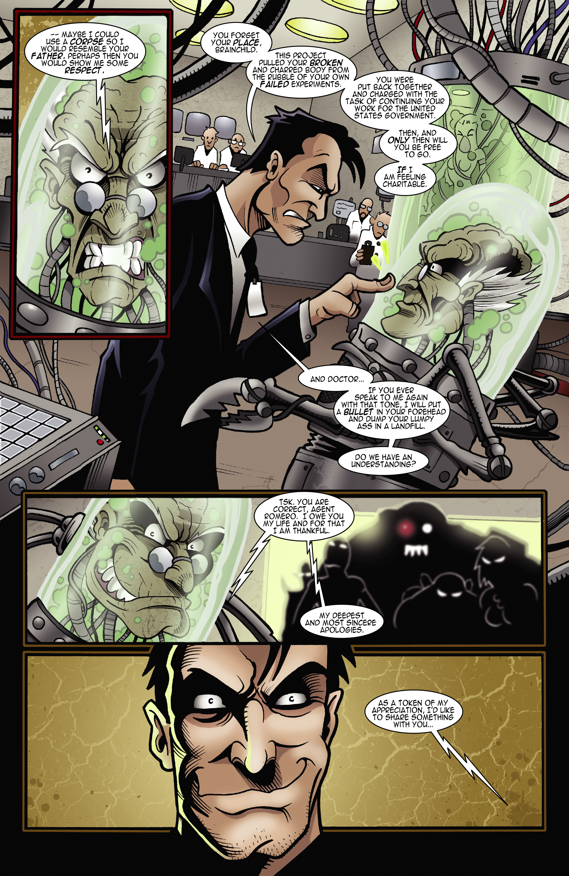 Read online The Living Corpse: Exhumed comic -  Issue #3 - 21