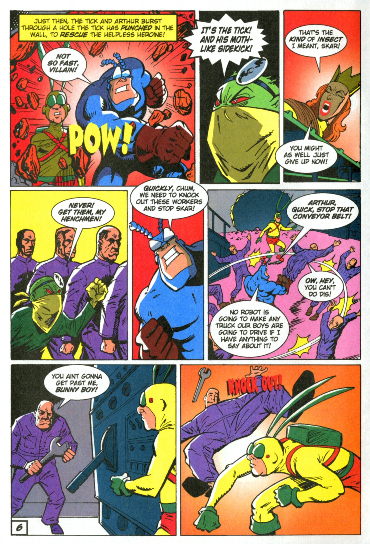 Read online The Tick's Golden Age Comic comic -  Issue #1 - 11