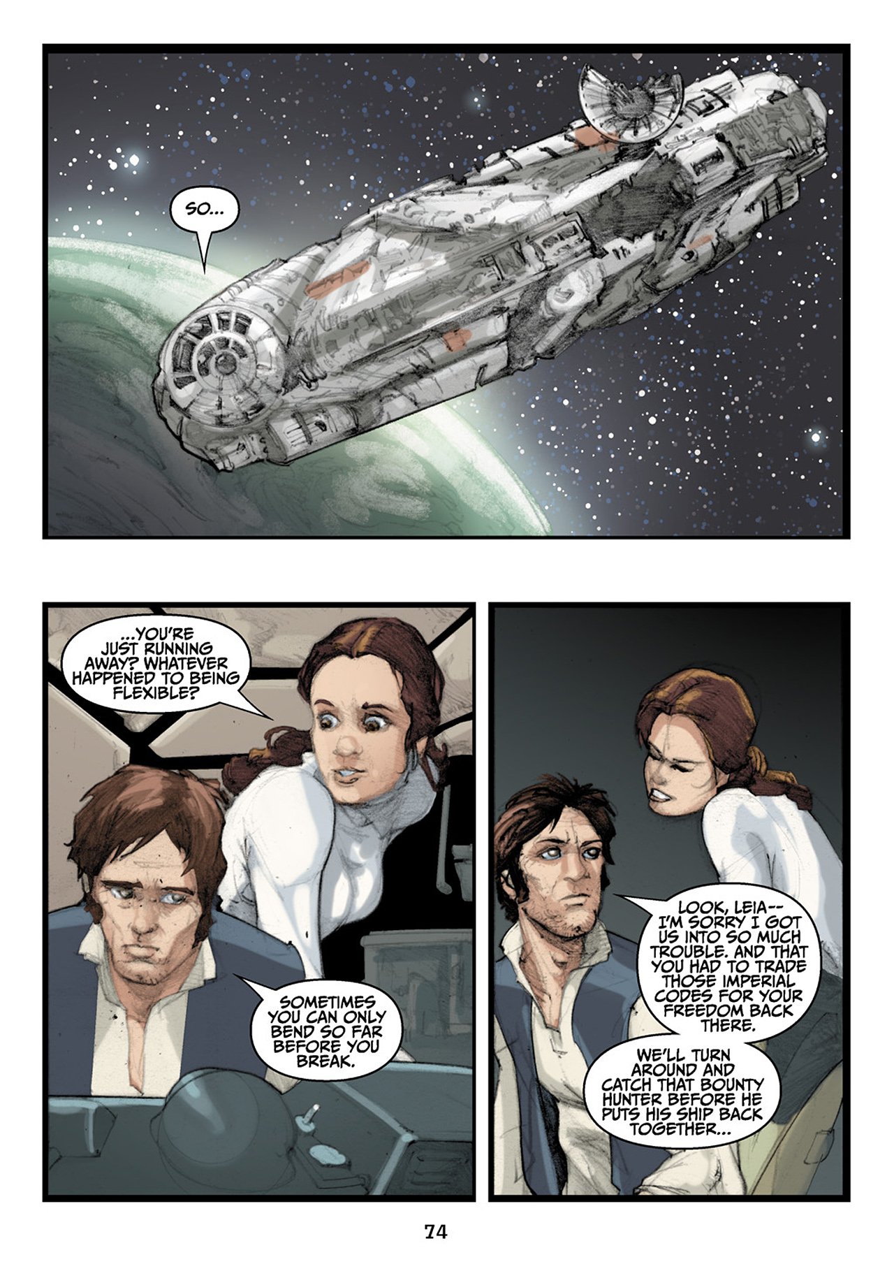 Read online Star Wars Adventures comic -  Issue # Issue Princess Leia and the Royal Ransom - 75