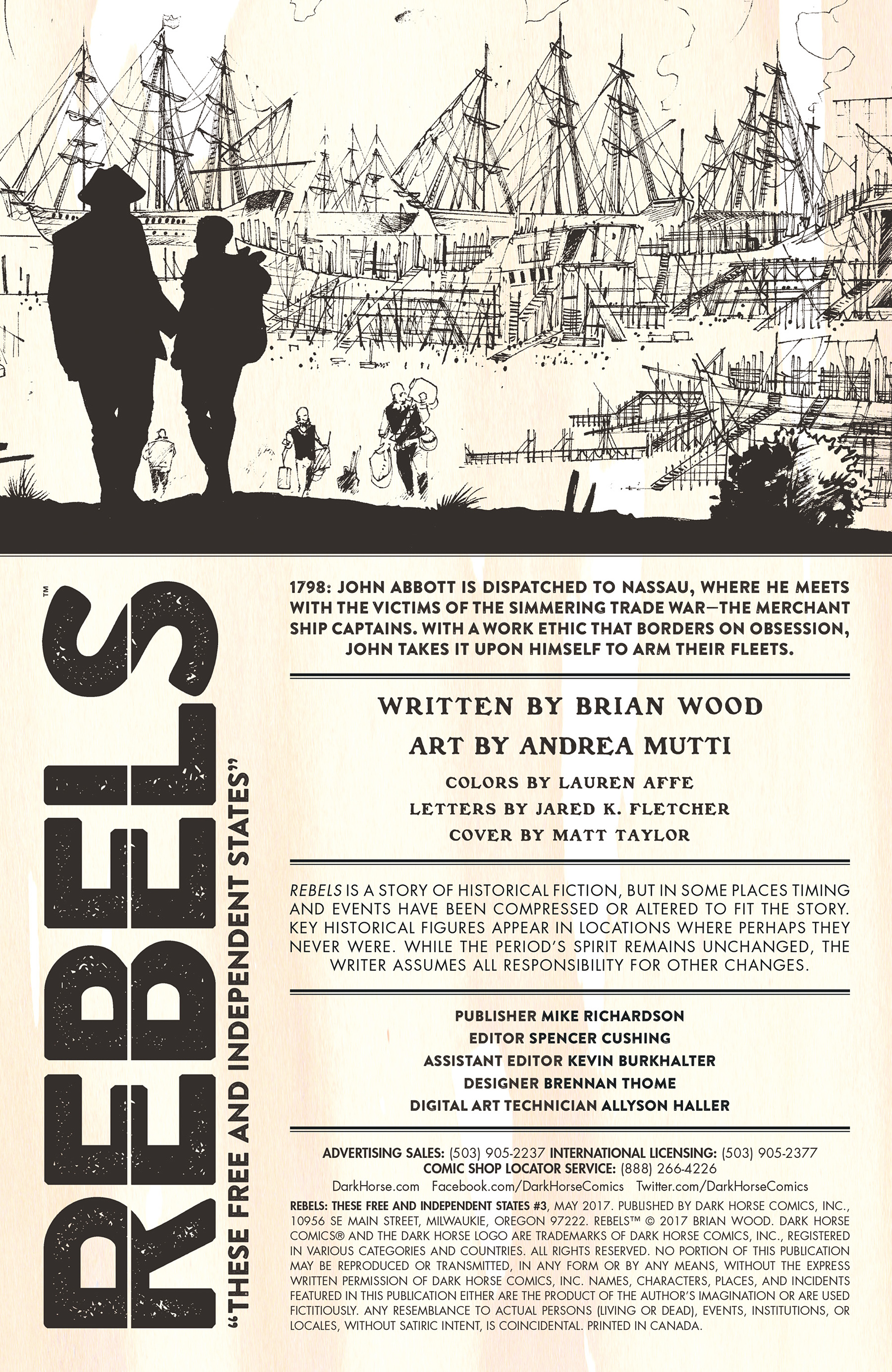 Read online Rebels: These Free and Independent States comic -  Issue #3 - 2