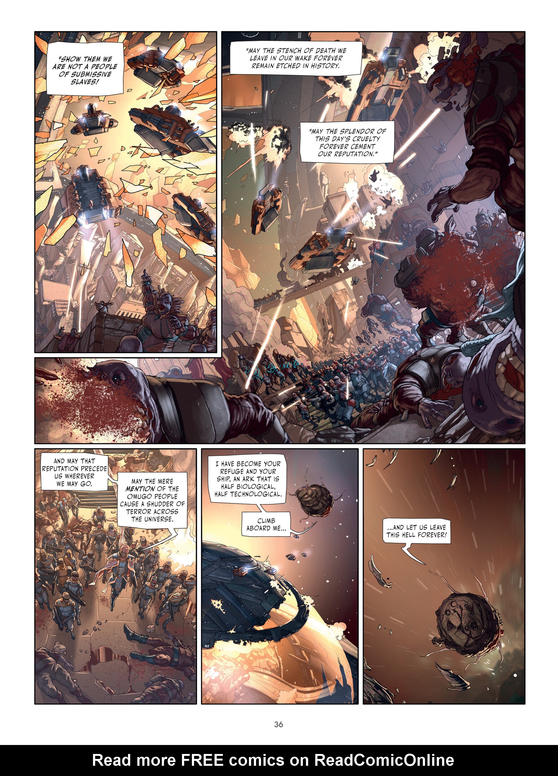 Read online The Metabaron comic -  Issue #7 - 35