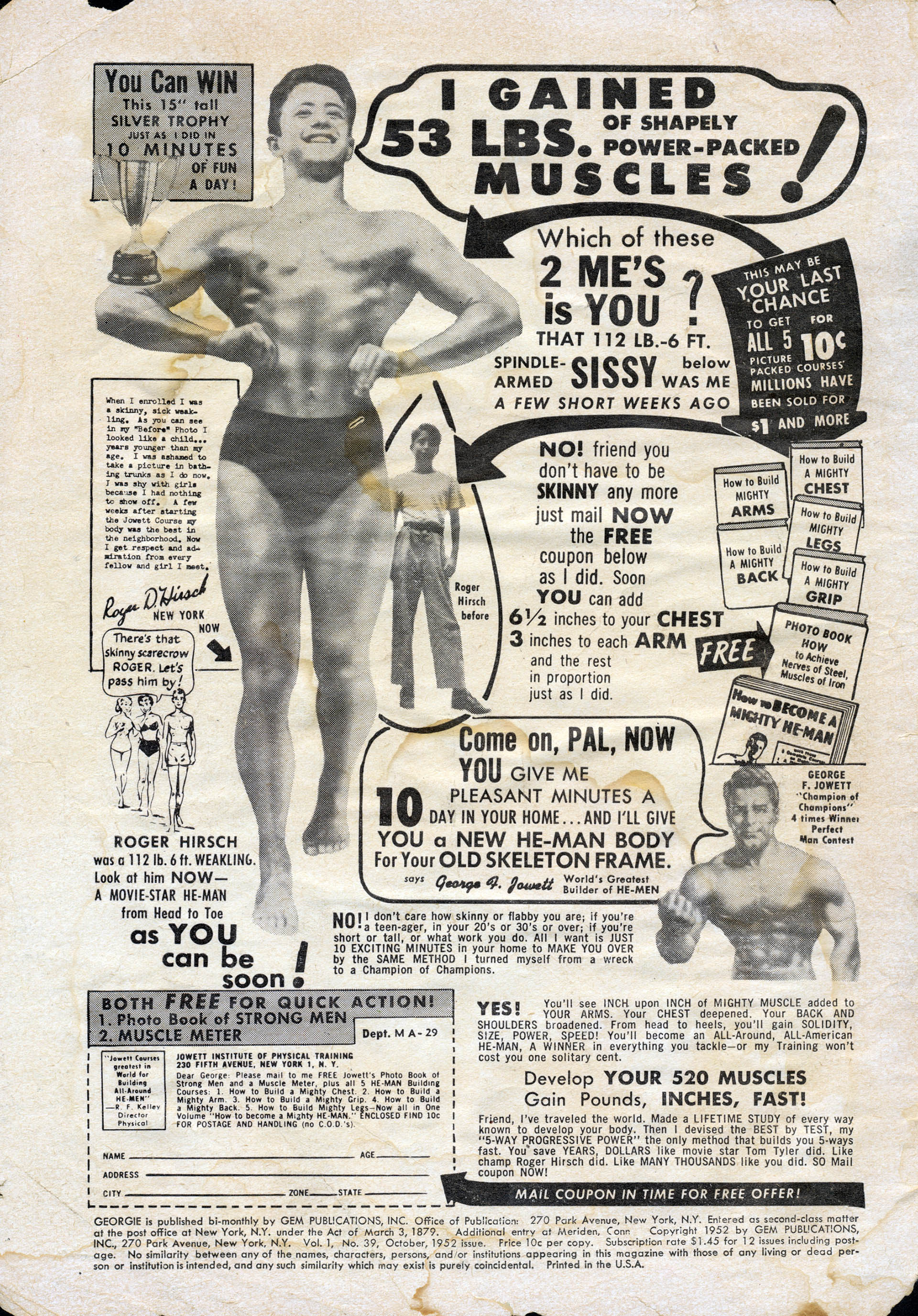 Read online Georgie Comics (1949) comic -  Issue #39 - 2