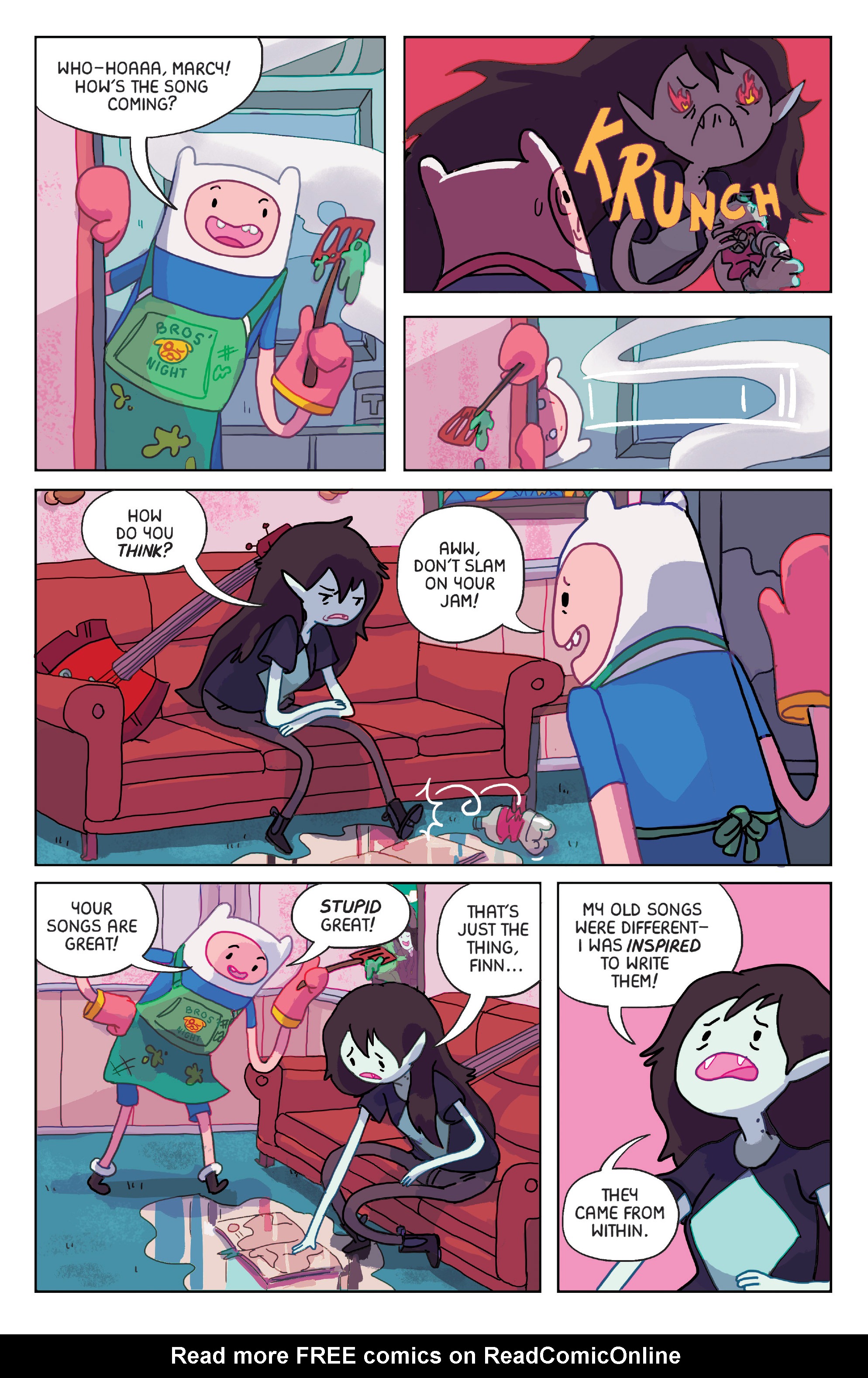 Read online Adventure Time: Marceline Gone Adrift comic -  Issue #1 - 5