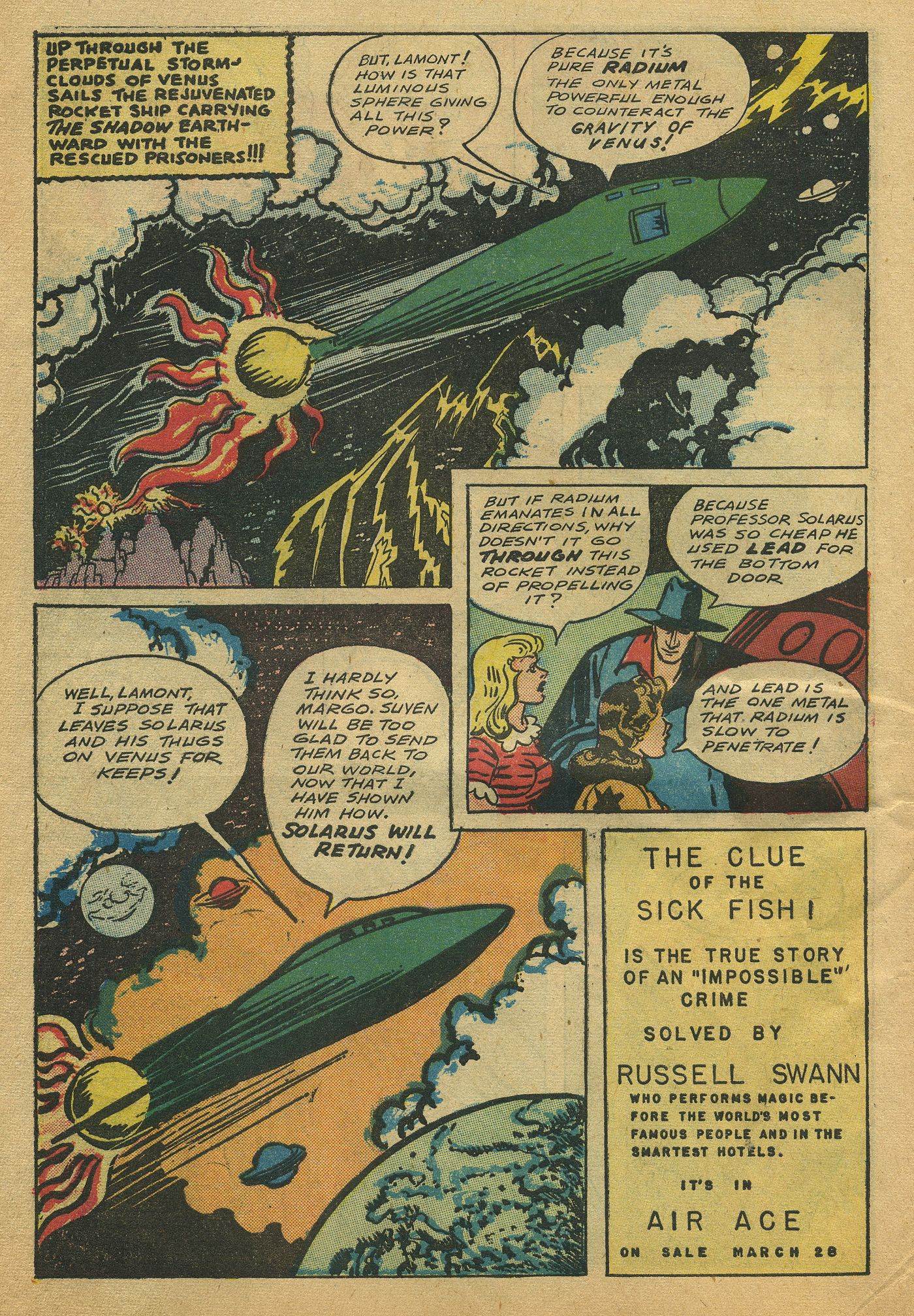 Read online Shadow Comics comic -  Issue #40 - 16