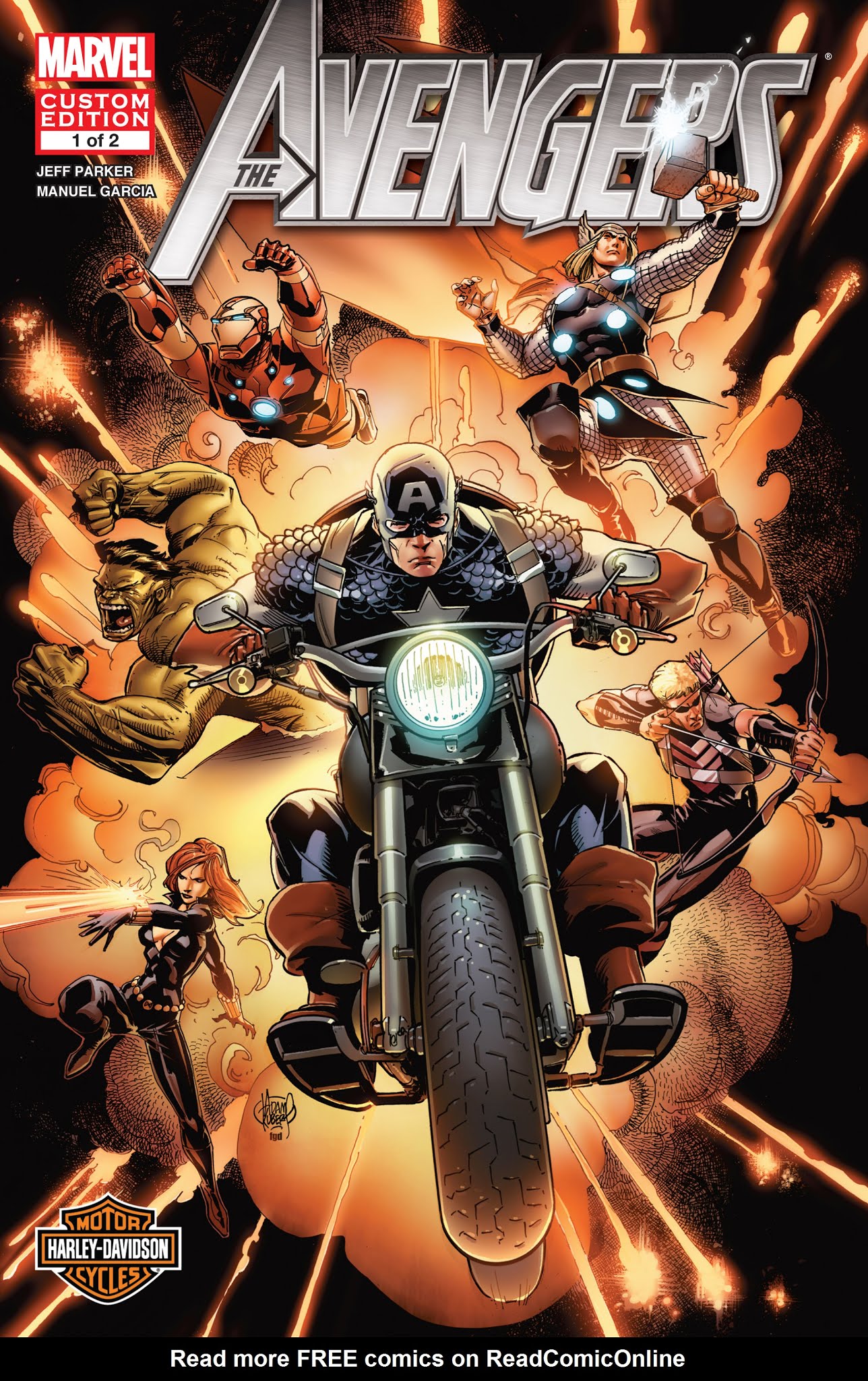 Read online Harley-Davidson/Avengers comic -  Issue #1 - 1