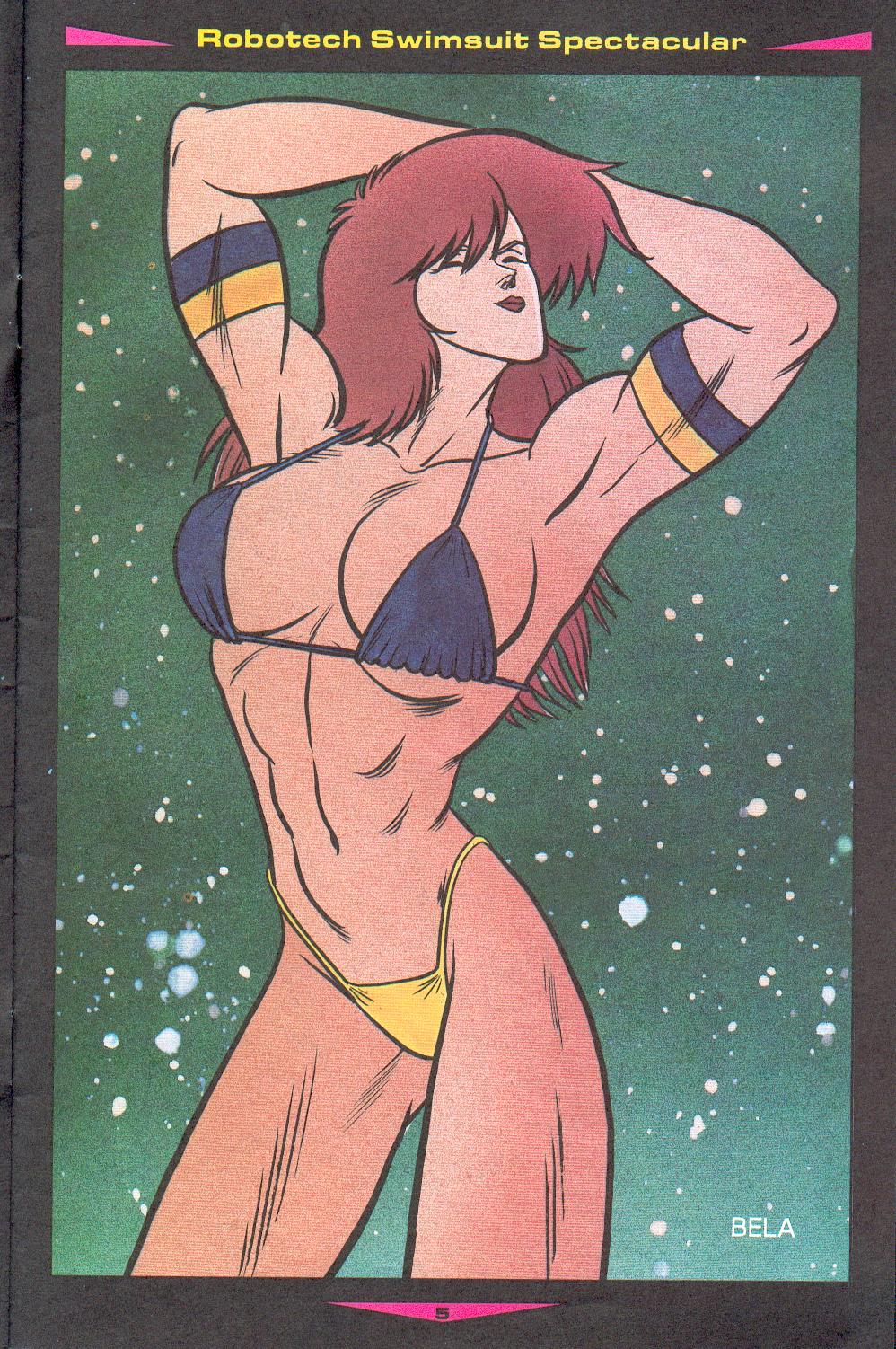 Read online Robotech II: The Sentinels comic -  Issue # _Swimsuit Spectacular 1 - 6