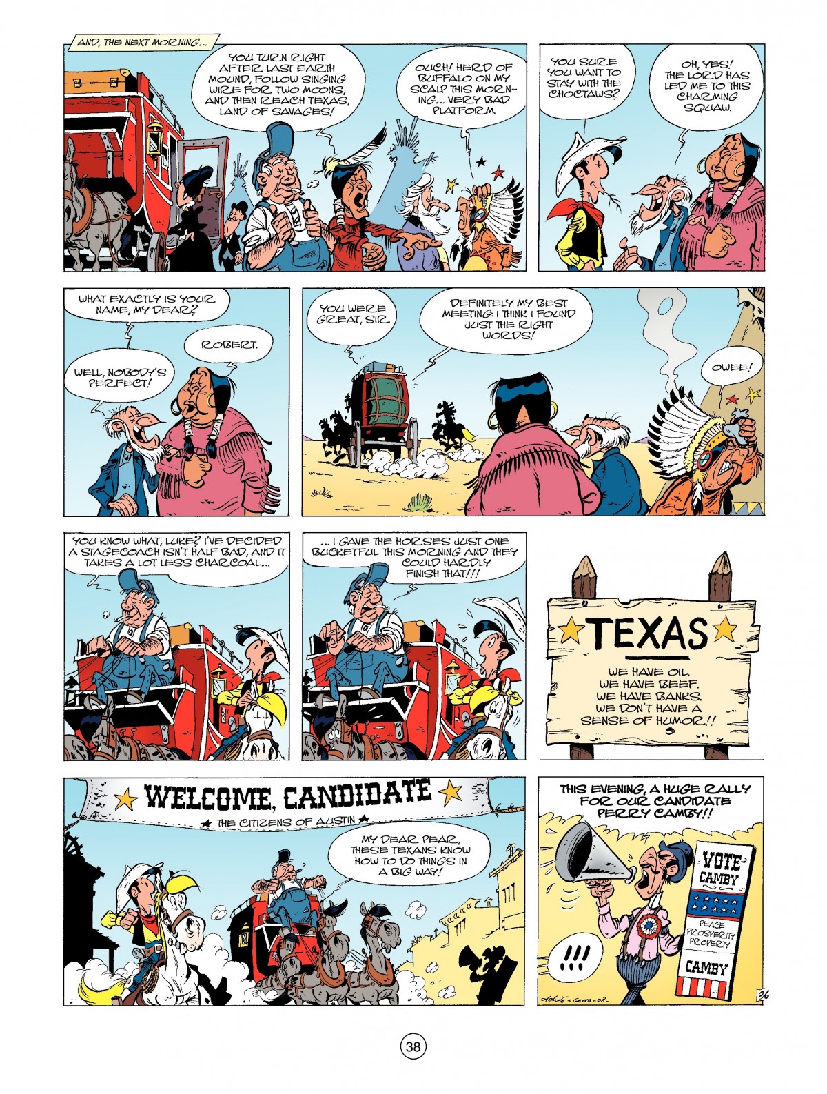 A Lucky Luke Adventure issue 39 - Page 38