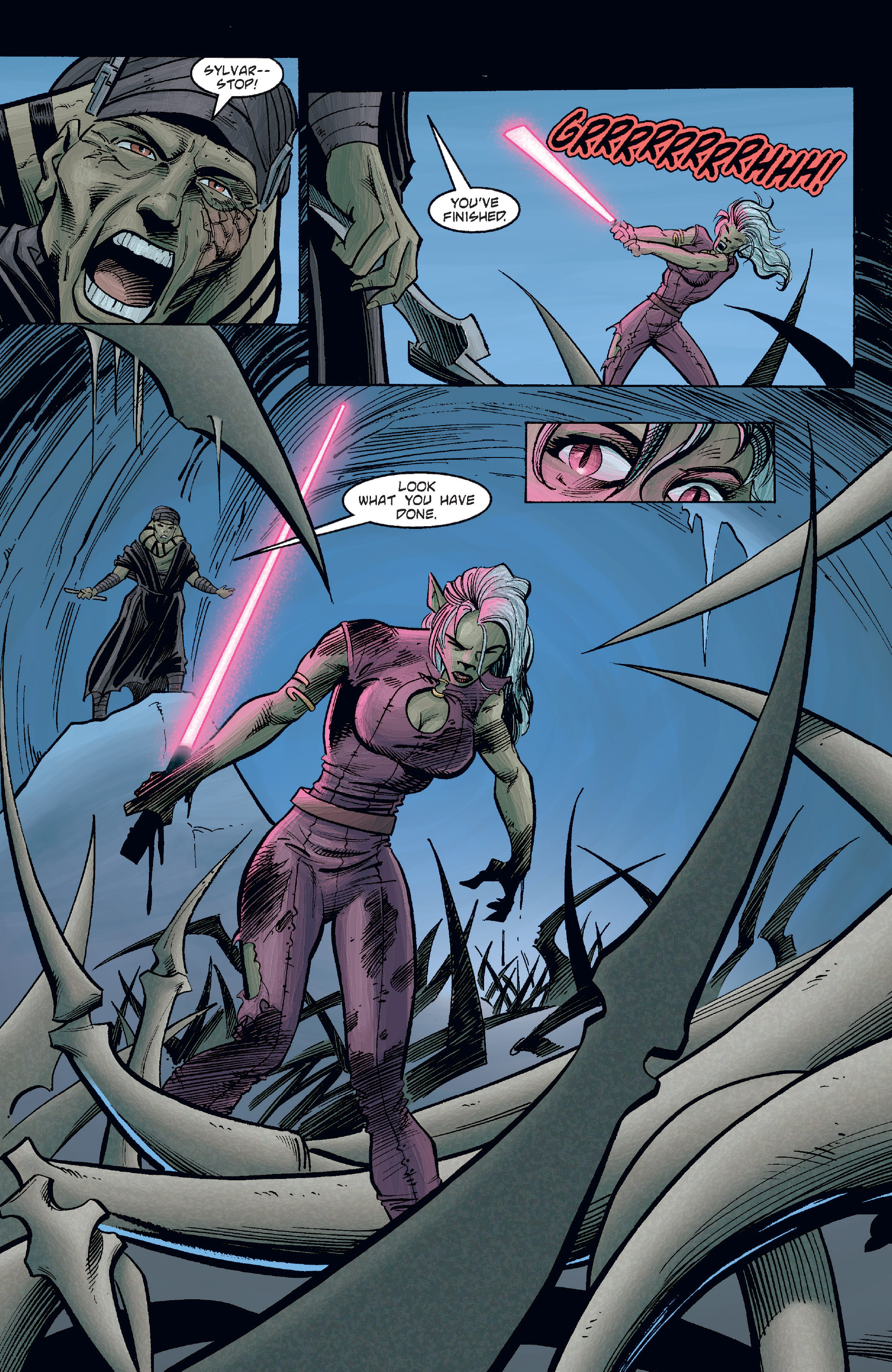 Read online Star Wars: Tales of the Jedi - Redemption comic -  Issue #3 - 20