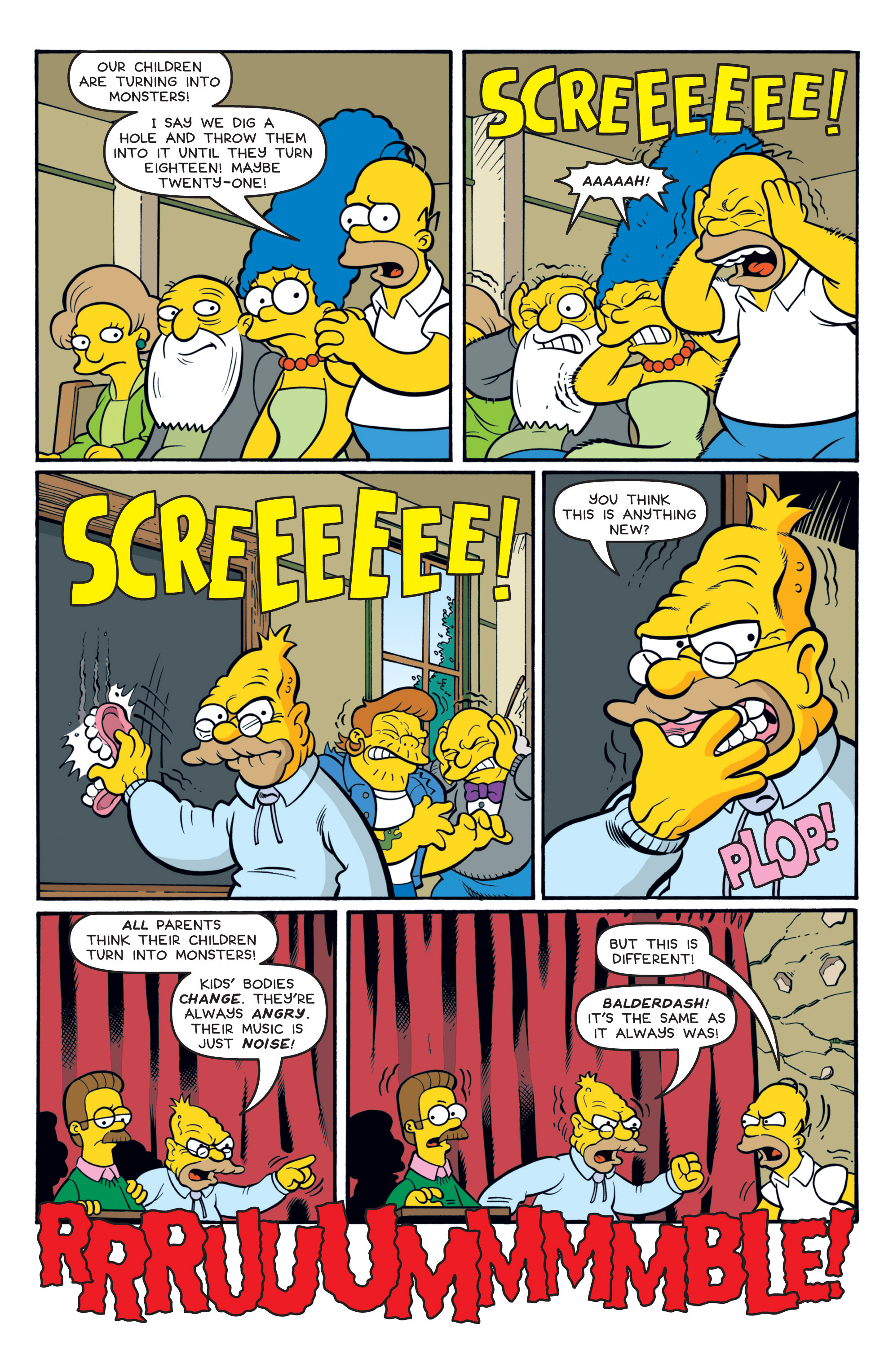 Read online Treehouse of Horror comic -  Issue #19 - 21