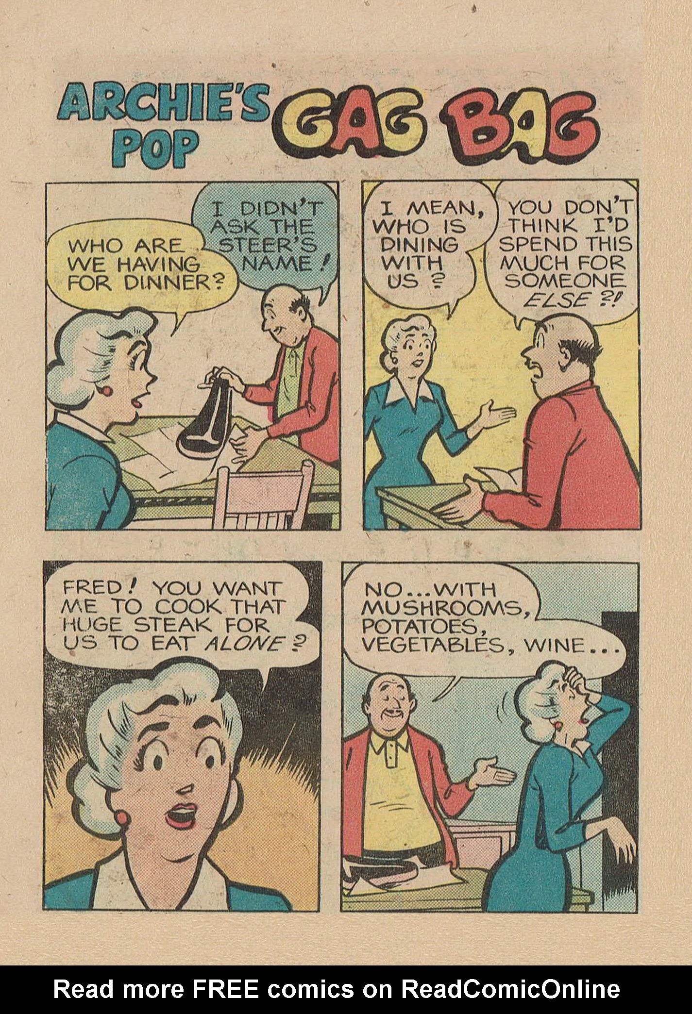 Read online Archie Digest Magazine comic -  Issue #35 - 38