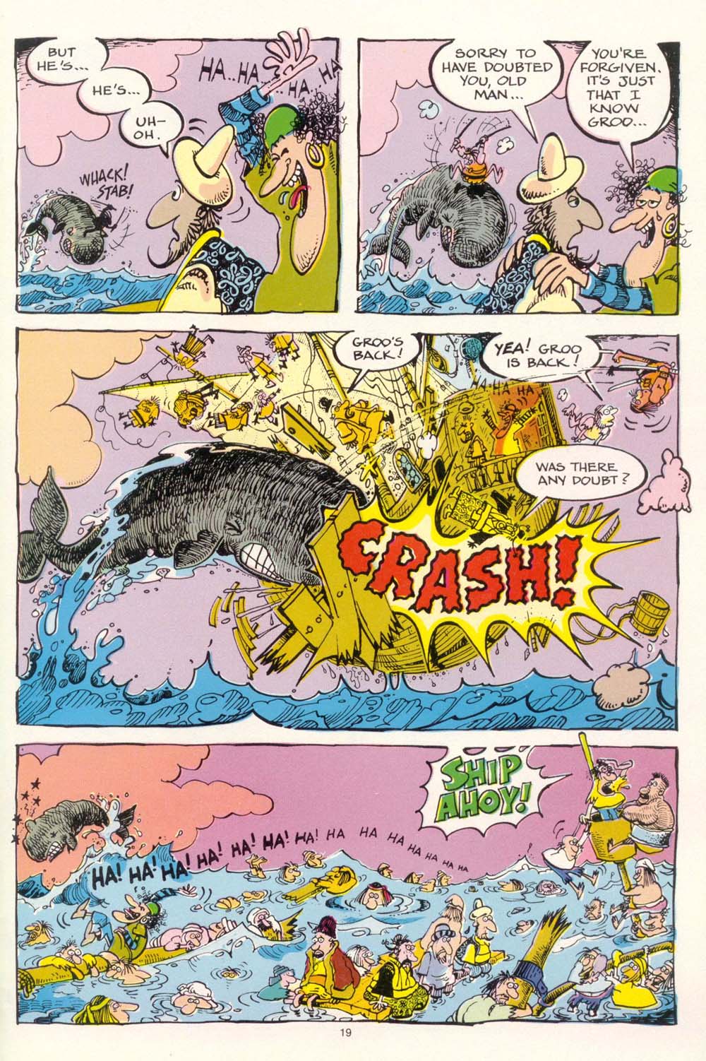 Read online Groo the Wanderer comic -  Issue #5 - 20