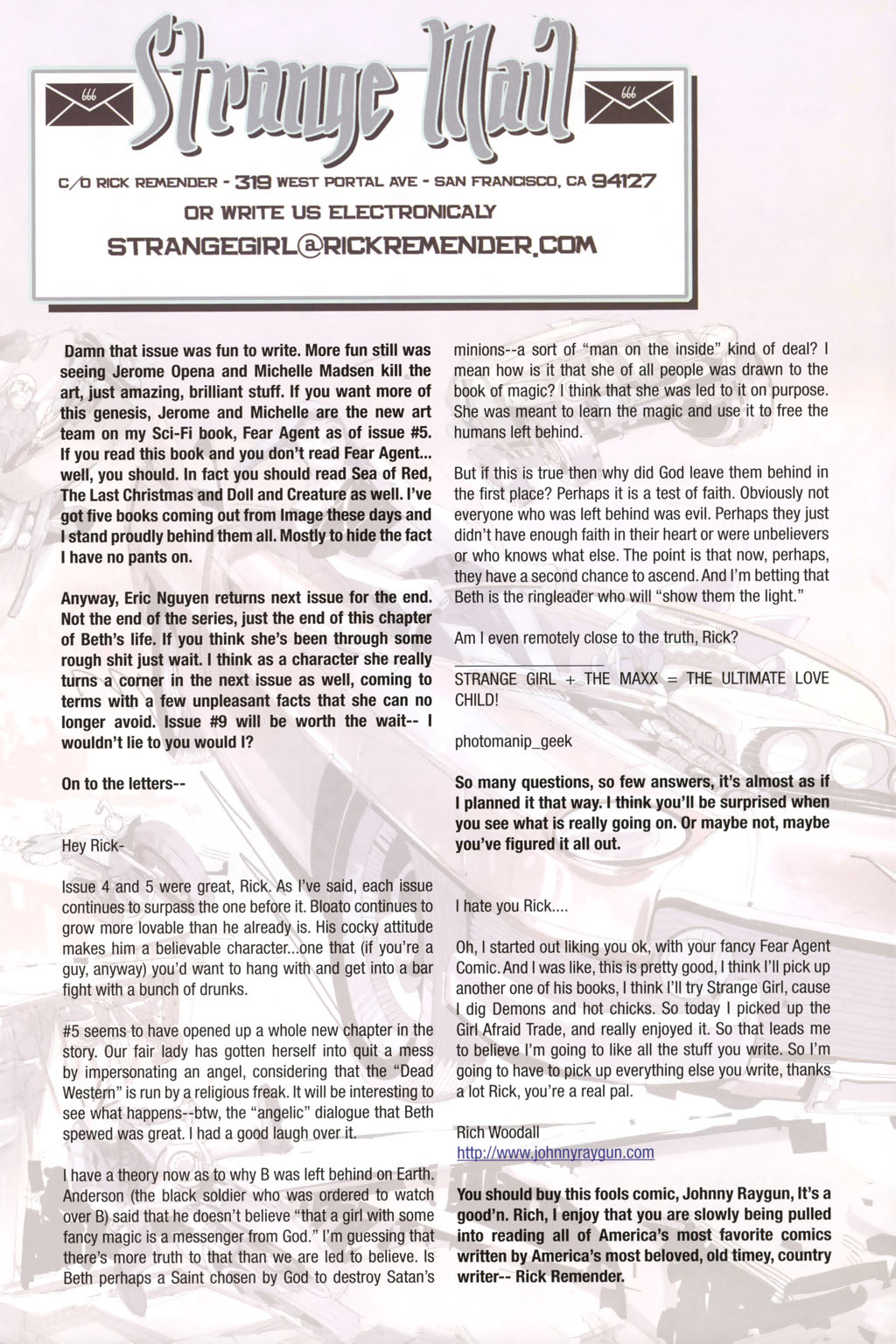 Read online Strange Girl comic -  Issue #8 - 25