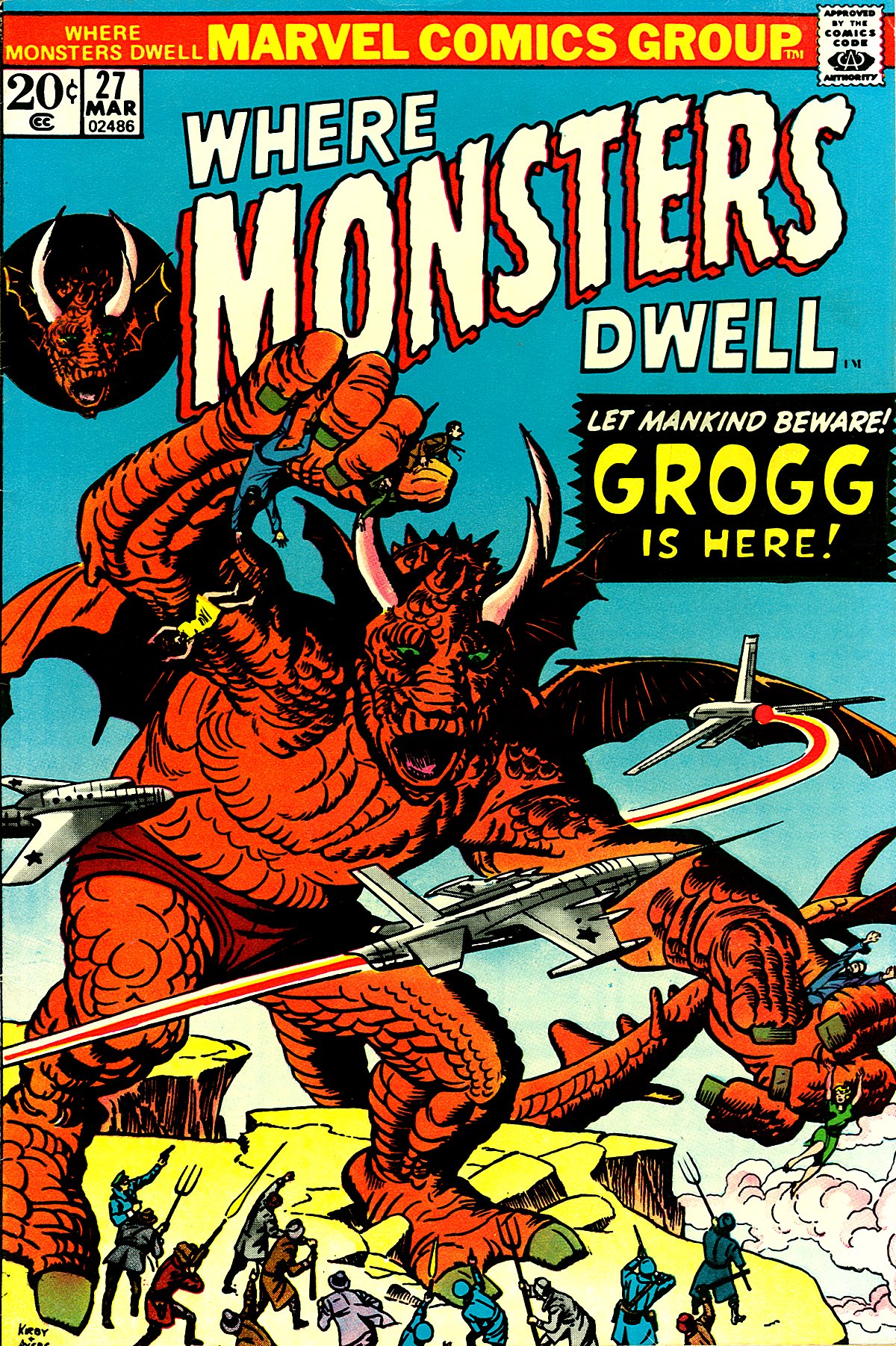 Read online Where Monsters Dwell (1970) comic -  Issue #27 - 1