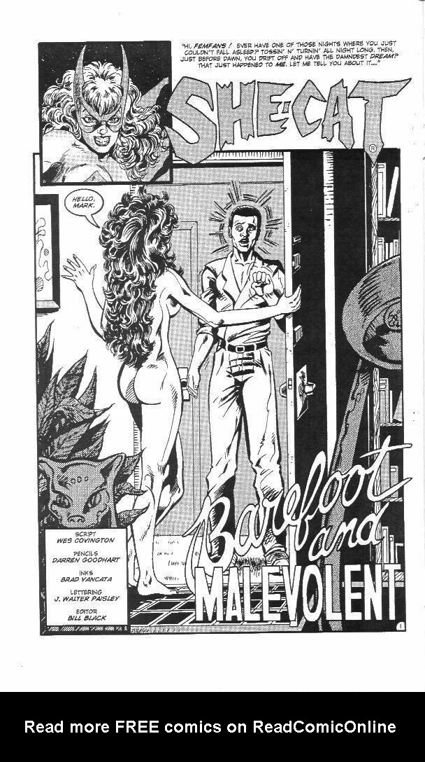 Read online Femforce: Claws of the She-Cat comic -  Issue # Full - 16