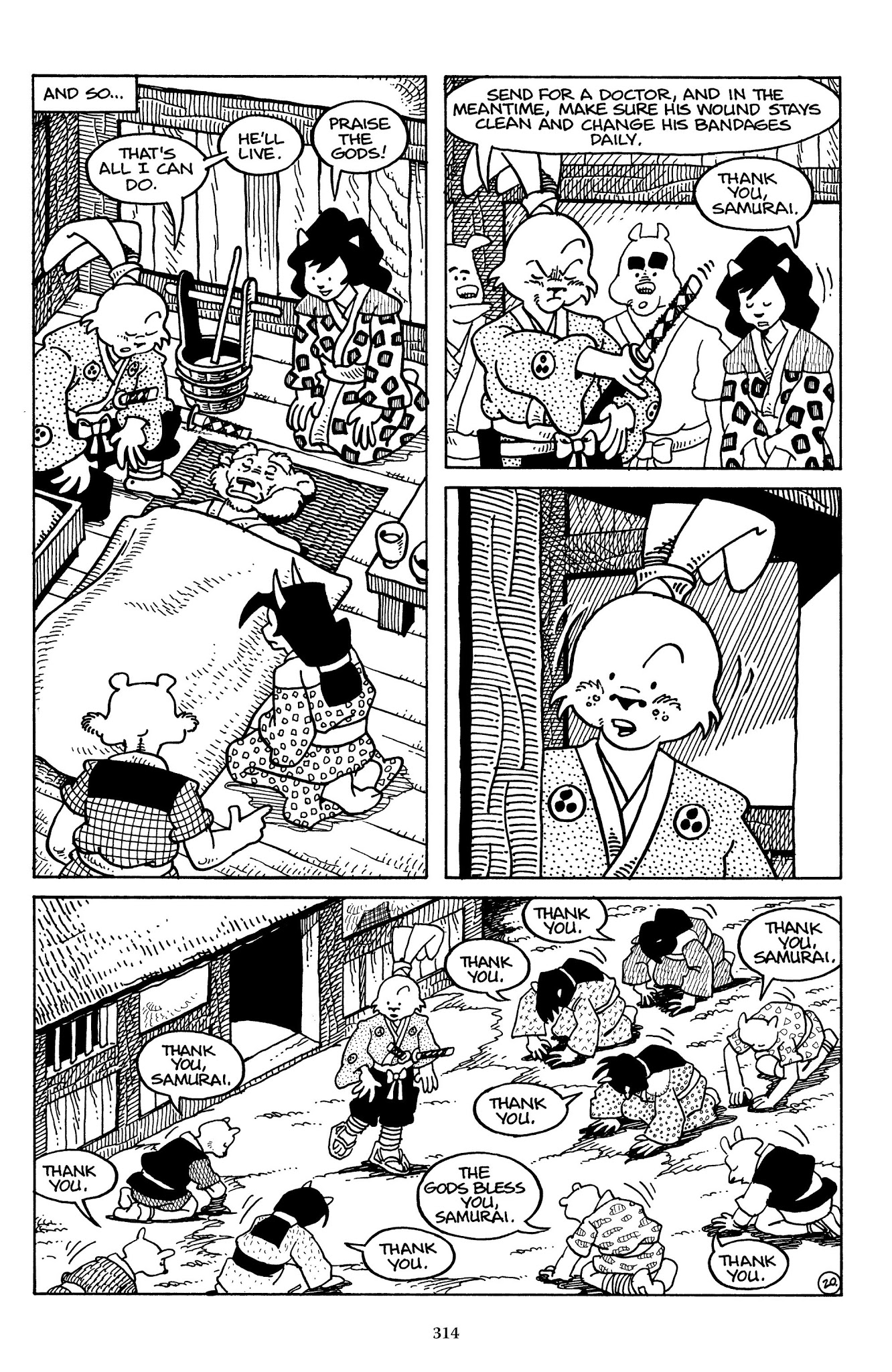 Read online The Usagi Yojimbo Saga comic -  Issue # TPB 1 - 307