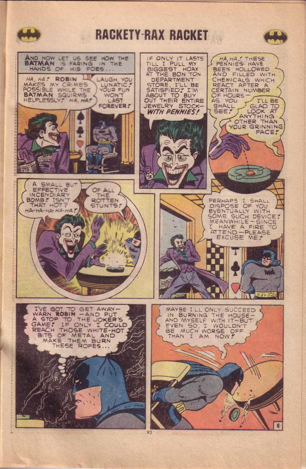 Read online Batman (1940) comic -  Issue #257 - 93