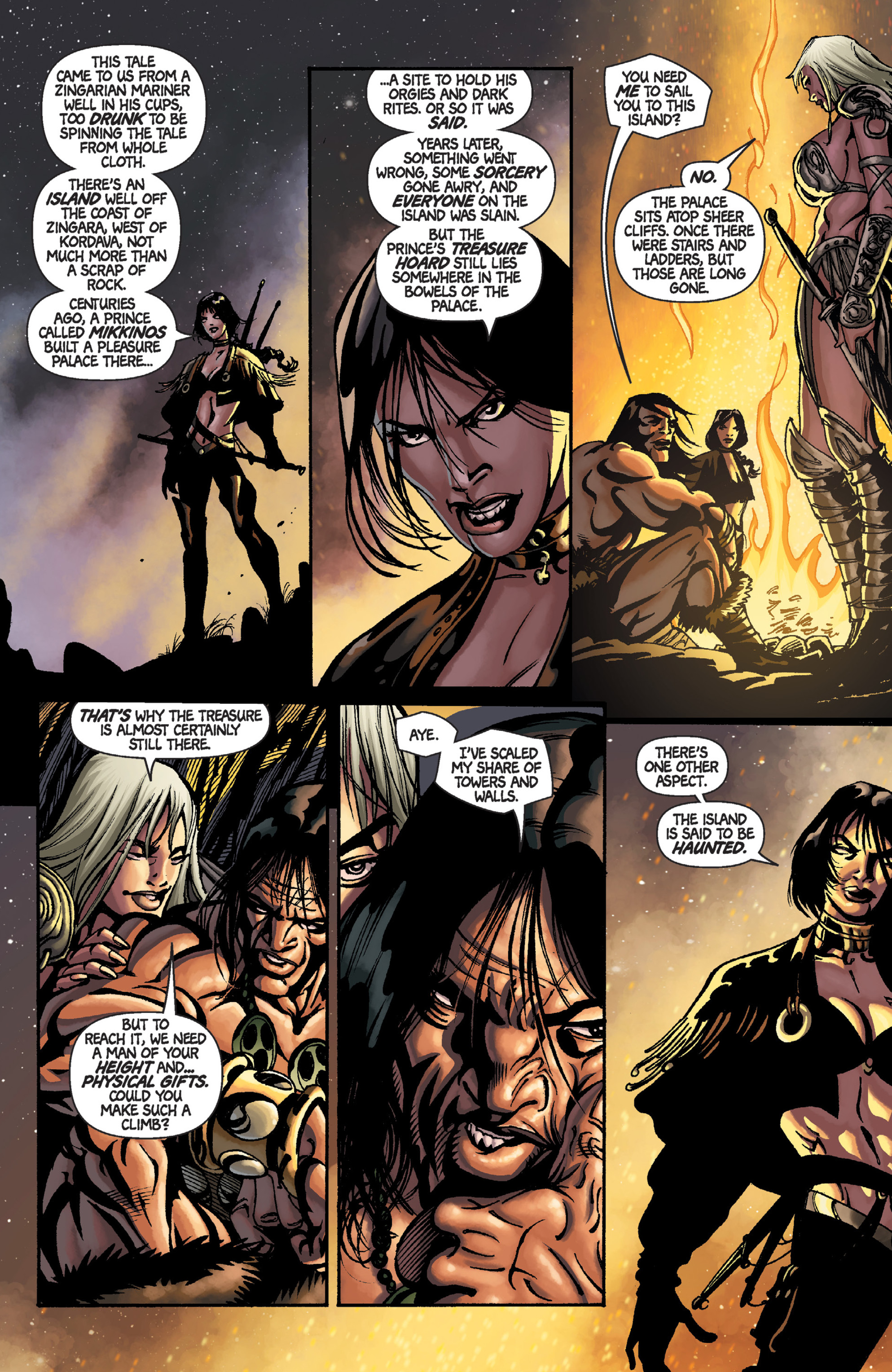 Read online Conan: The Daughters of Midora and Other Stories comic -  Issue # TPB - 71