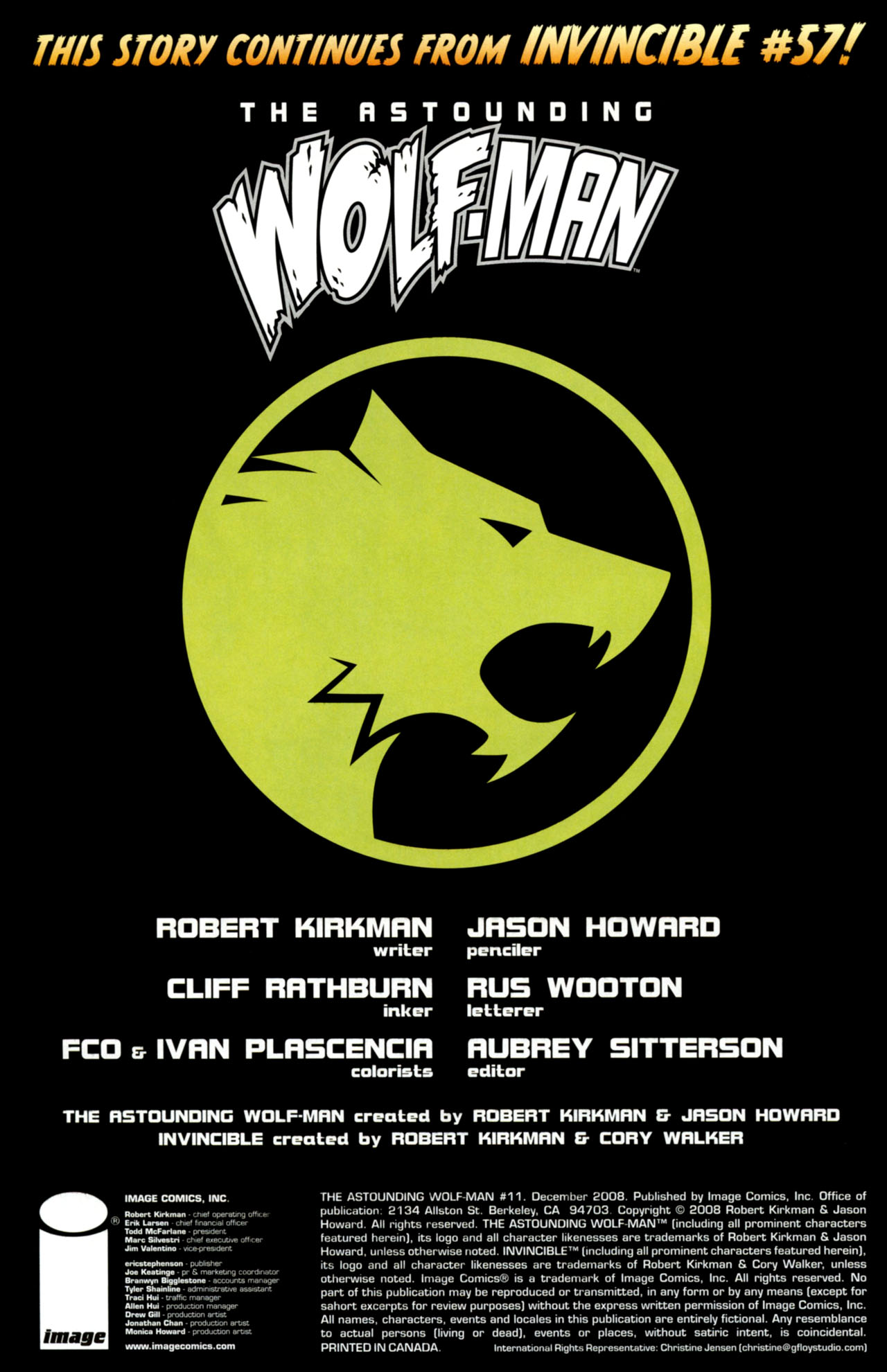 Read online The Astounding Wolf-Man comic -  Issue #11 - 2