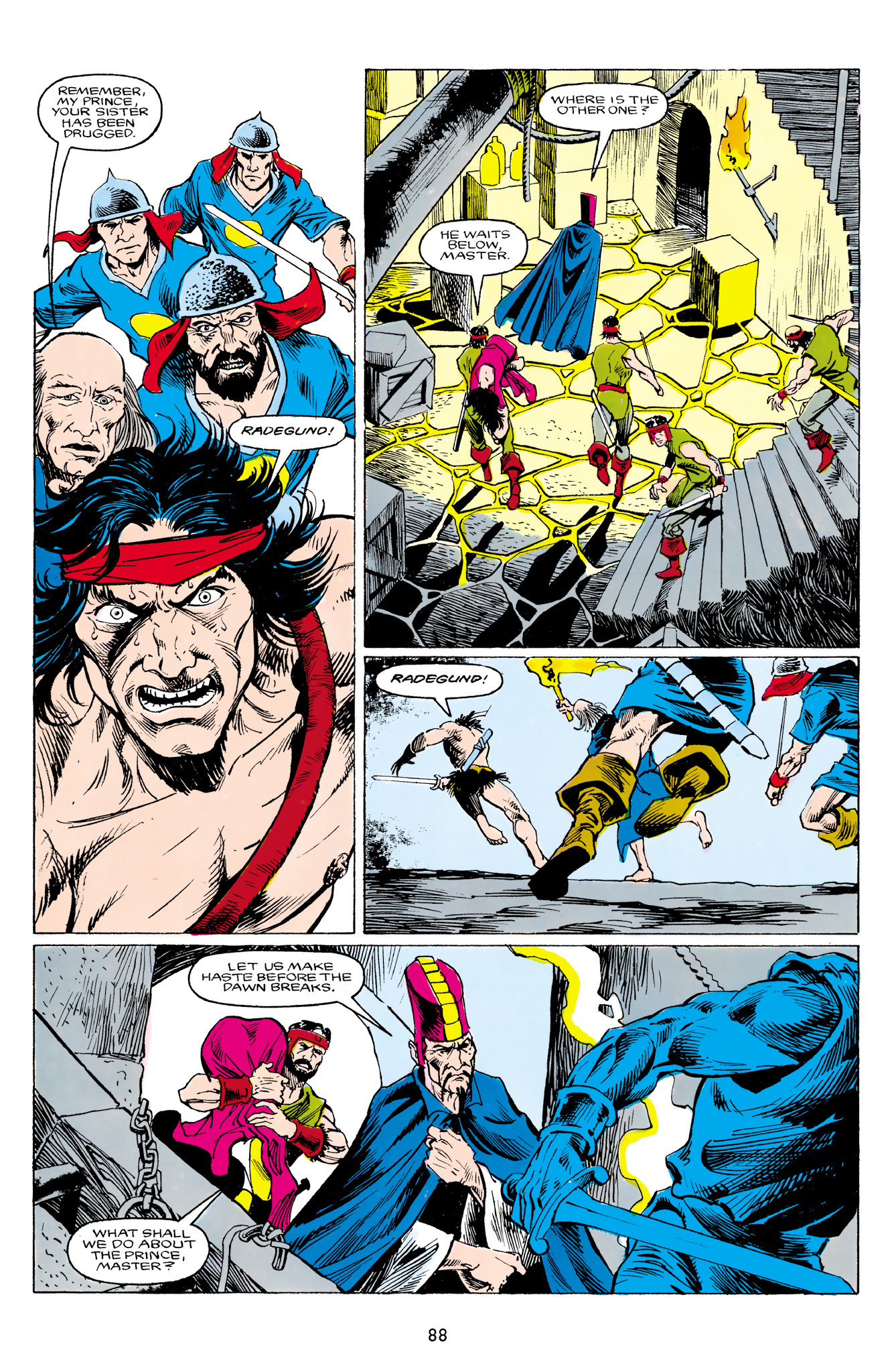 Read online The Chronicles of King Conan comic -  Issue # TPB 7 (Part 1) - 88