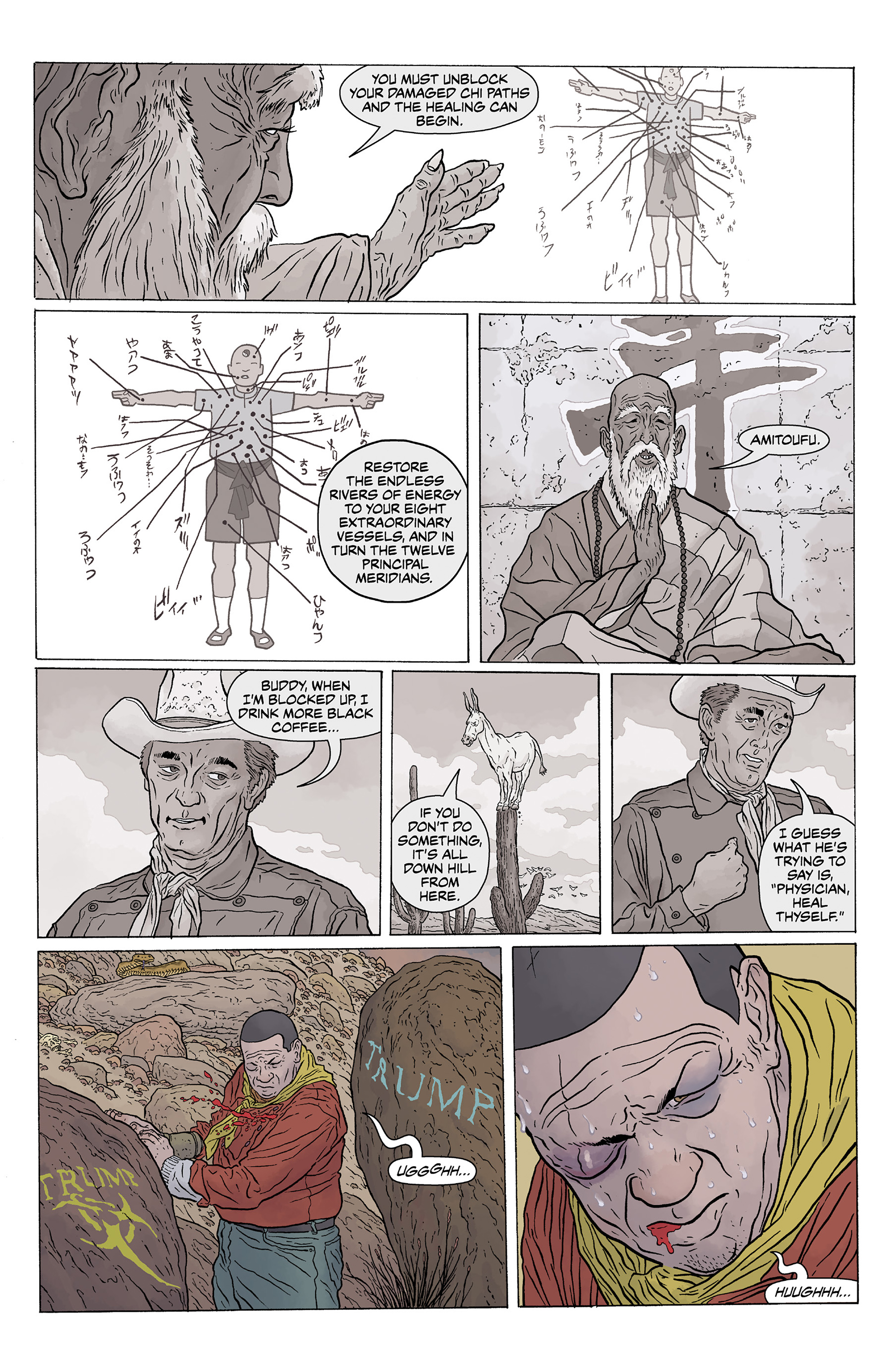 Read online The Shaolin Cowboy: Who'll Stop the Reign? comic -  Issue #1 - 9