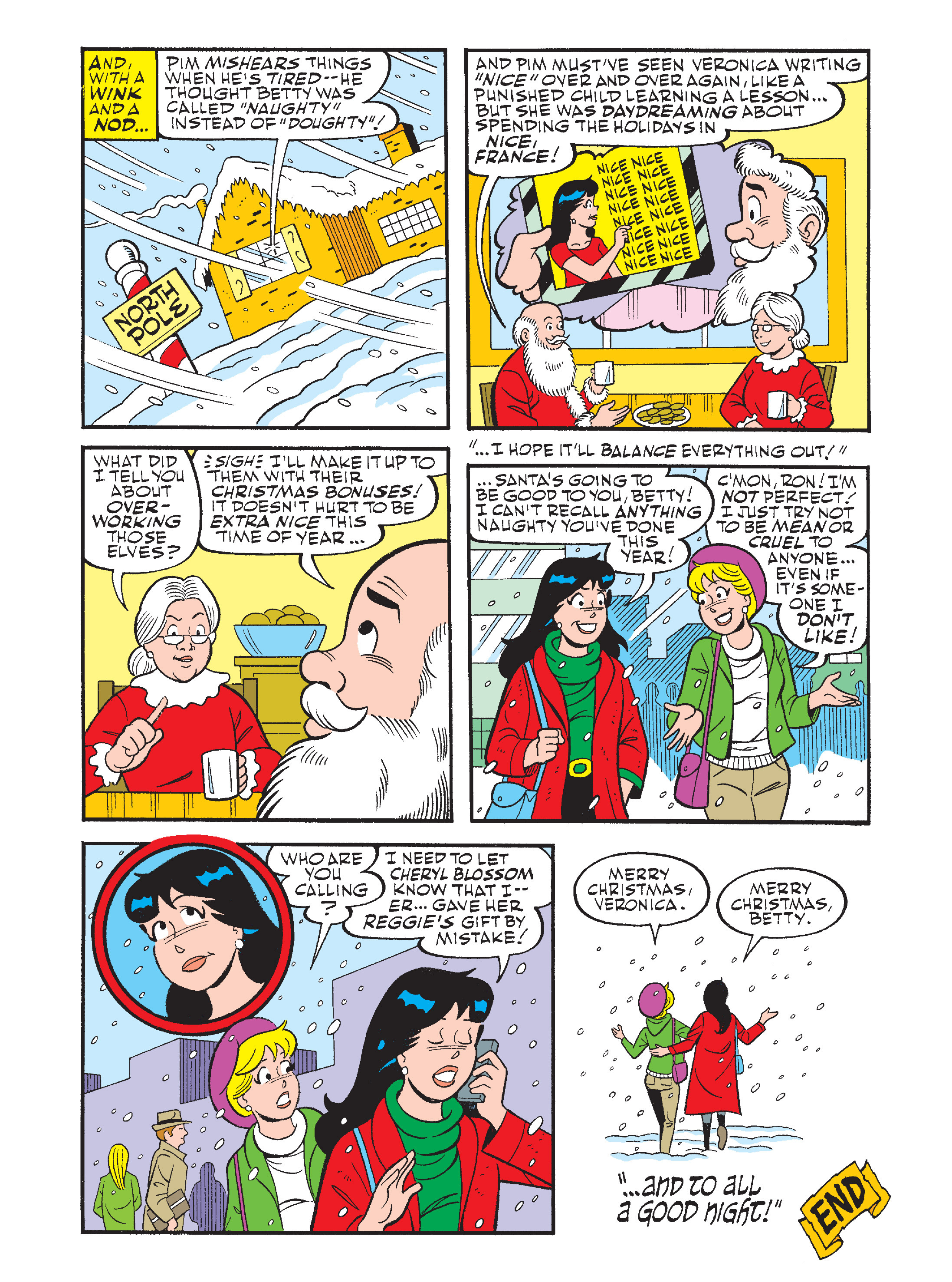 Read online Archie Digital Comics Presents: Betty and Veronica Christmas Spectacular comic -  Issue # Full - 12
