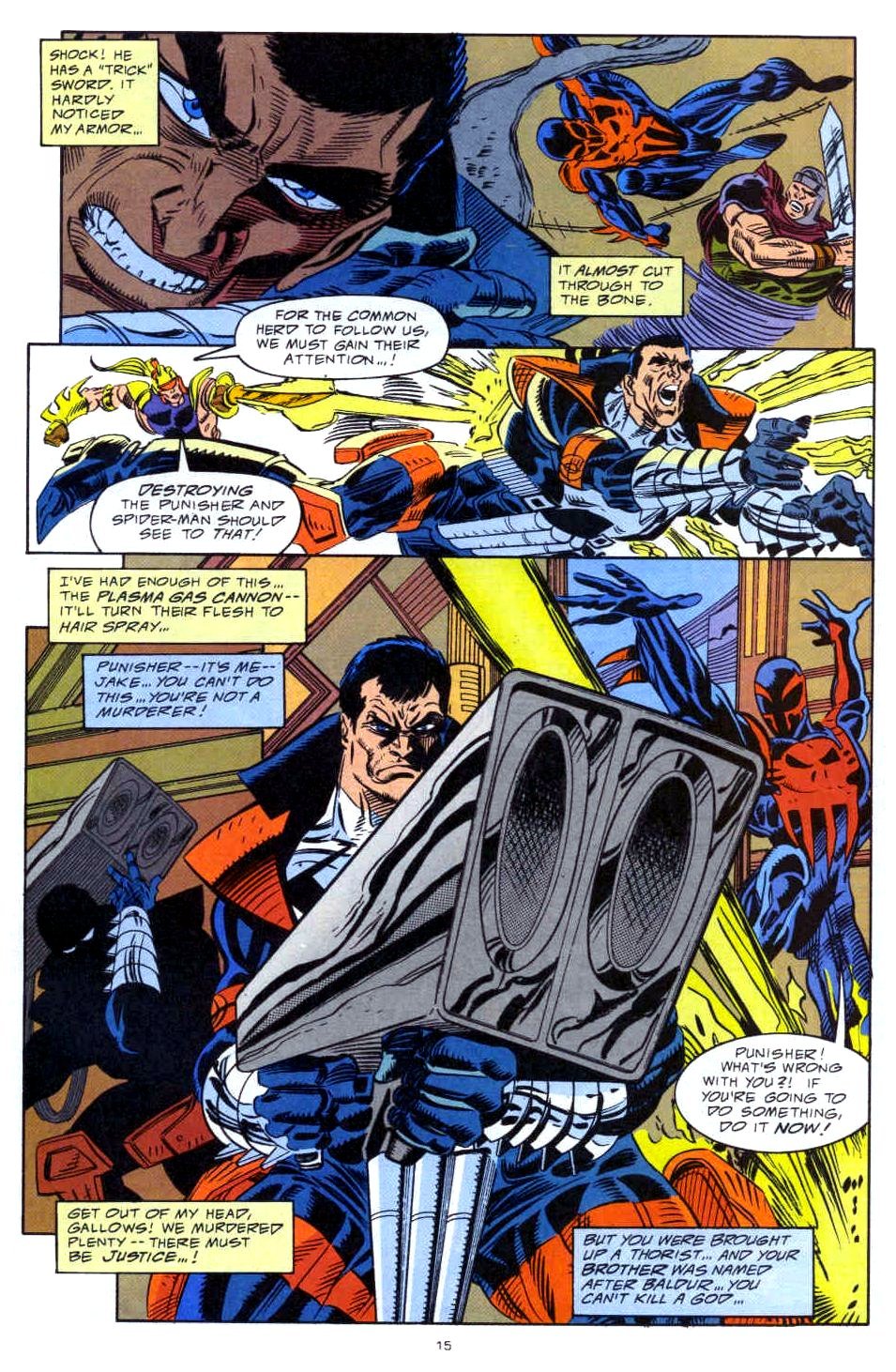 Read online Punisher 2099 comic -  Issue #13 - 12