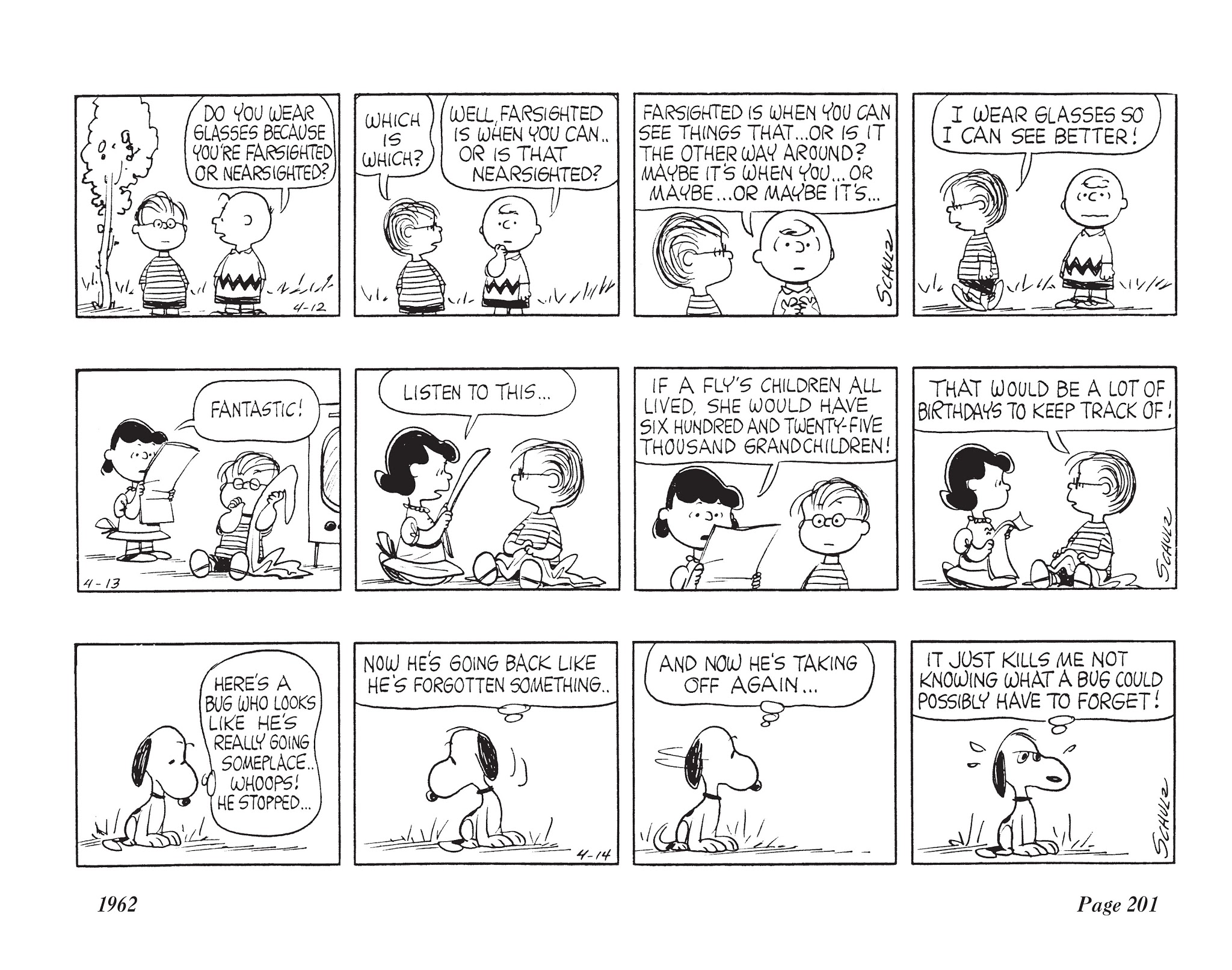 Read online The Complete Peanuts comic -  Issue # TPB 6 - 216